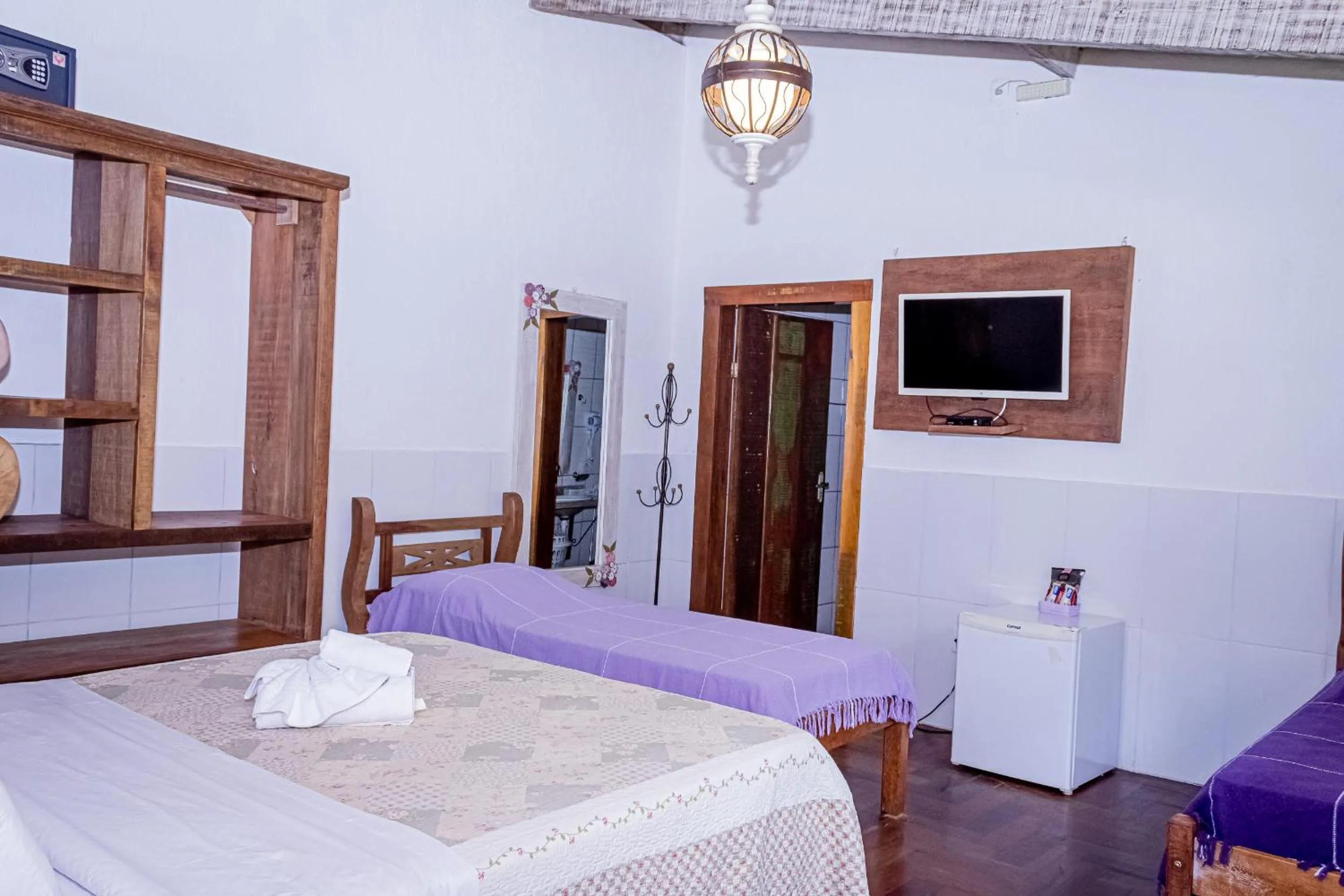 Bed in Casa de Violeta Pousada