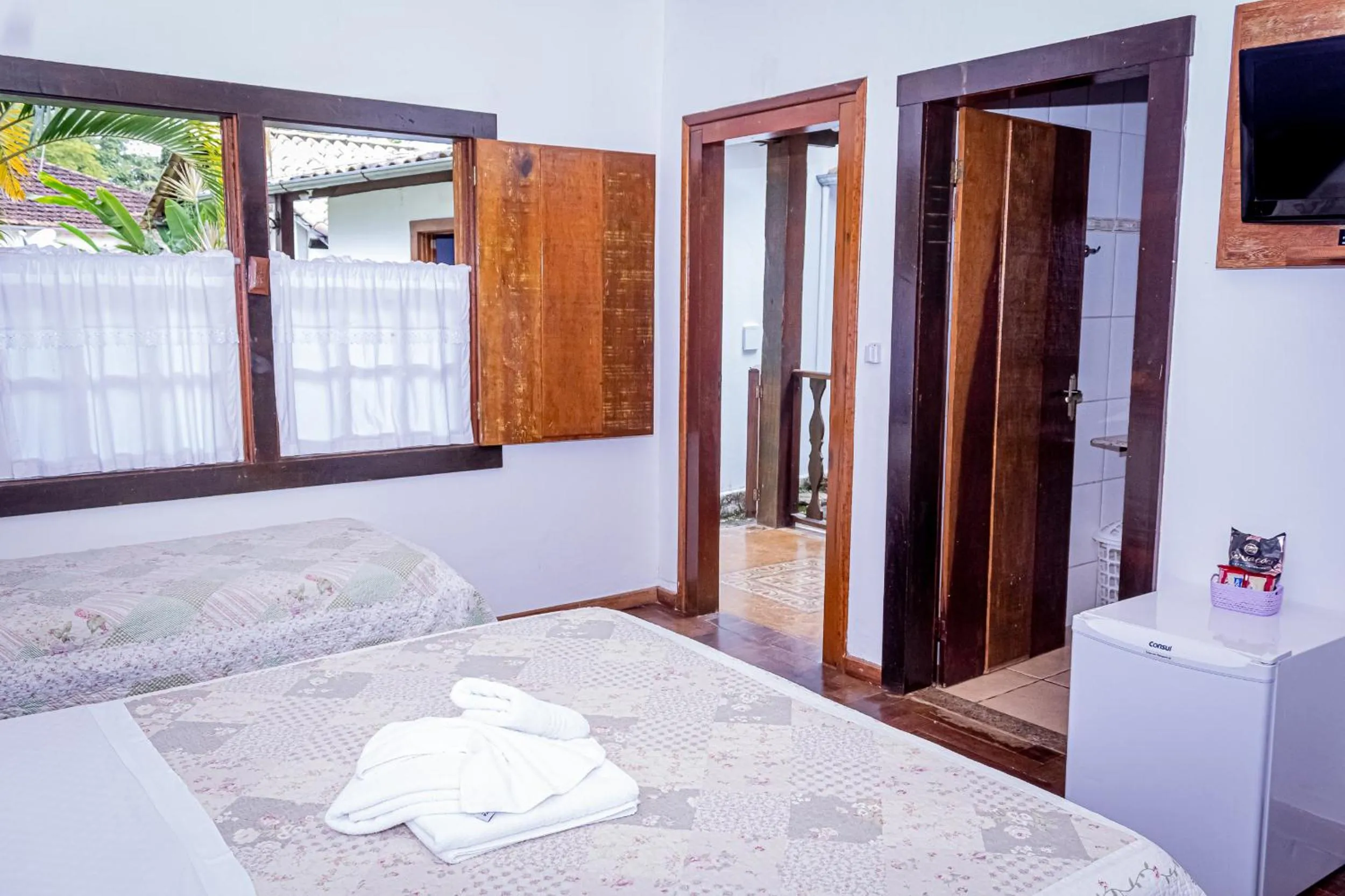 Bed in Casa de Violeta Pousada