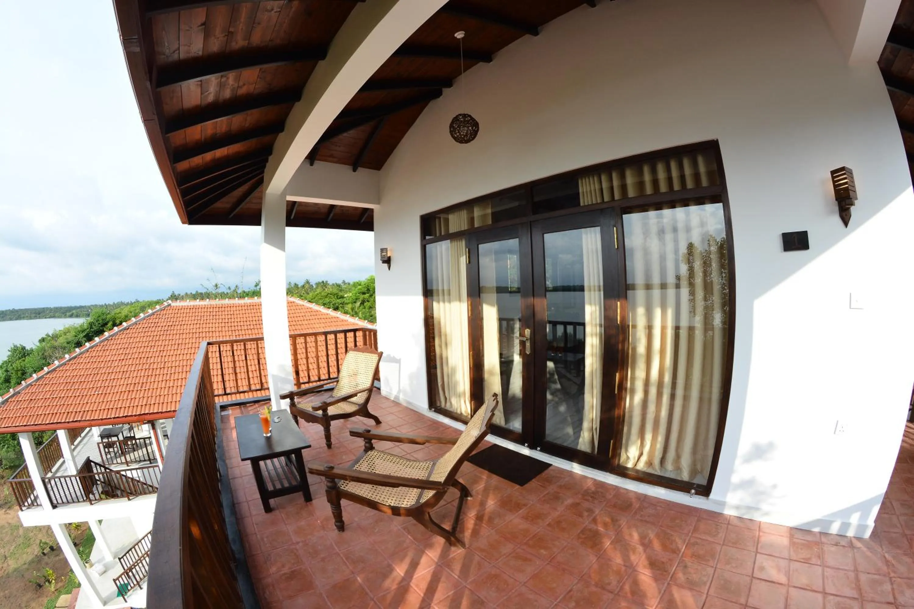 Balcony/Terrace in Ashansa Lagoon Resort