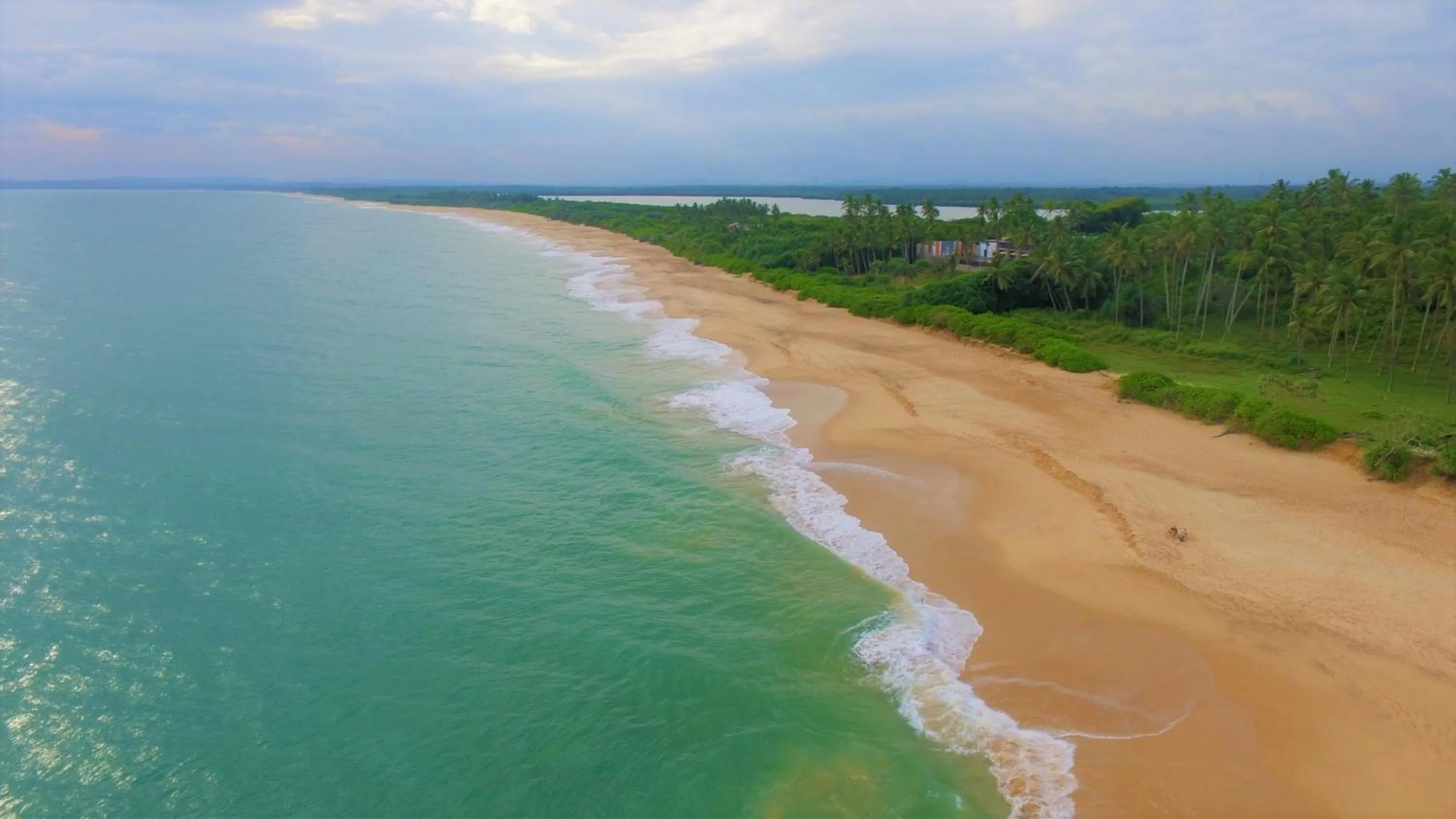 Bird's eye view in Ashansa Lagoon Resort
