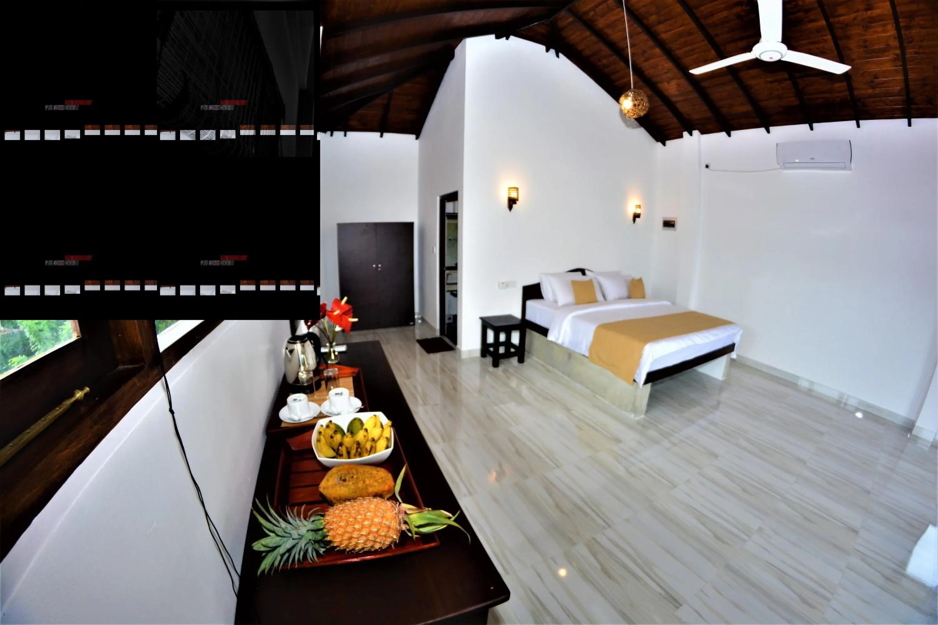 Living room, Bed in Ashansa Lagoon Resort
