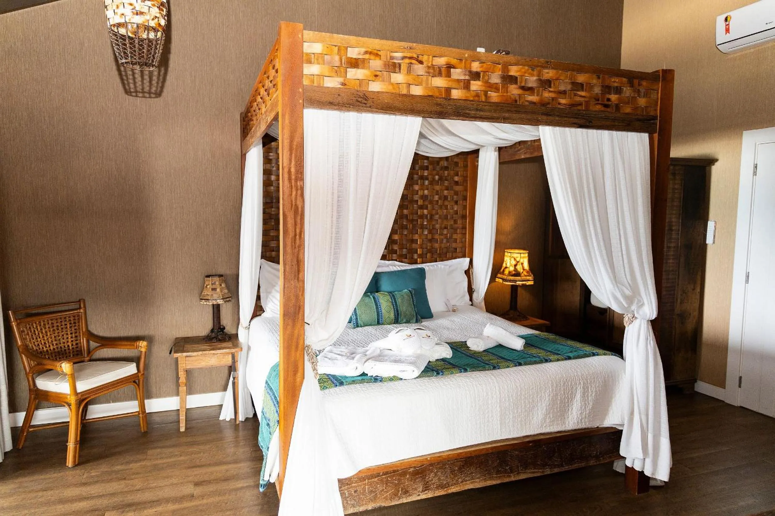 Bed in Hospedaria Refugio das Galés