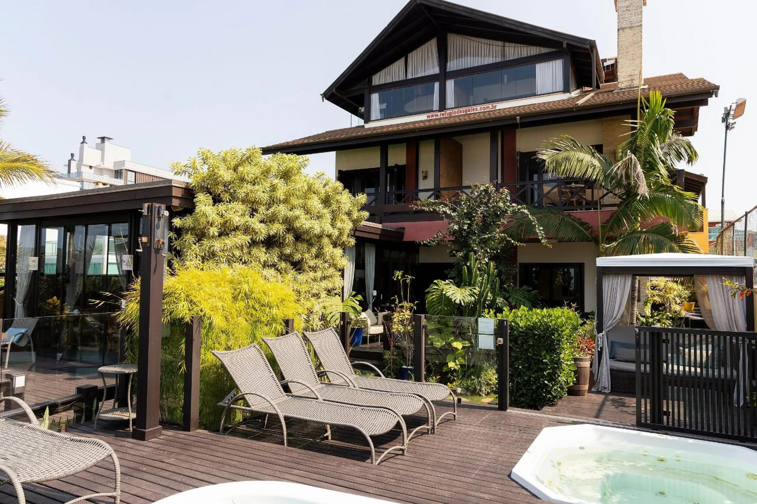 Property building in Hospedaria Refugio das Galés