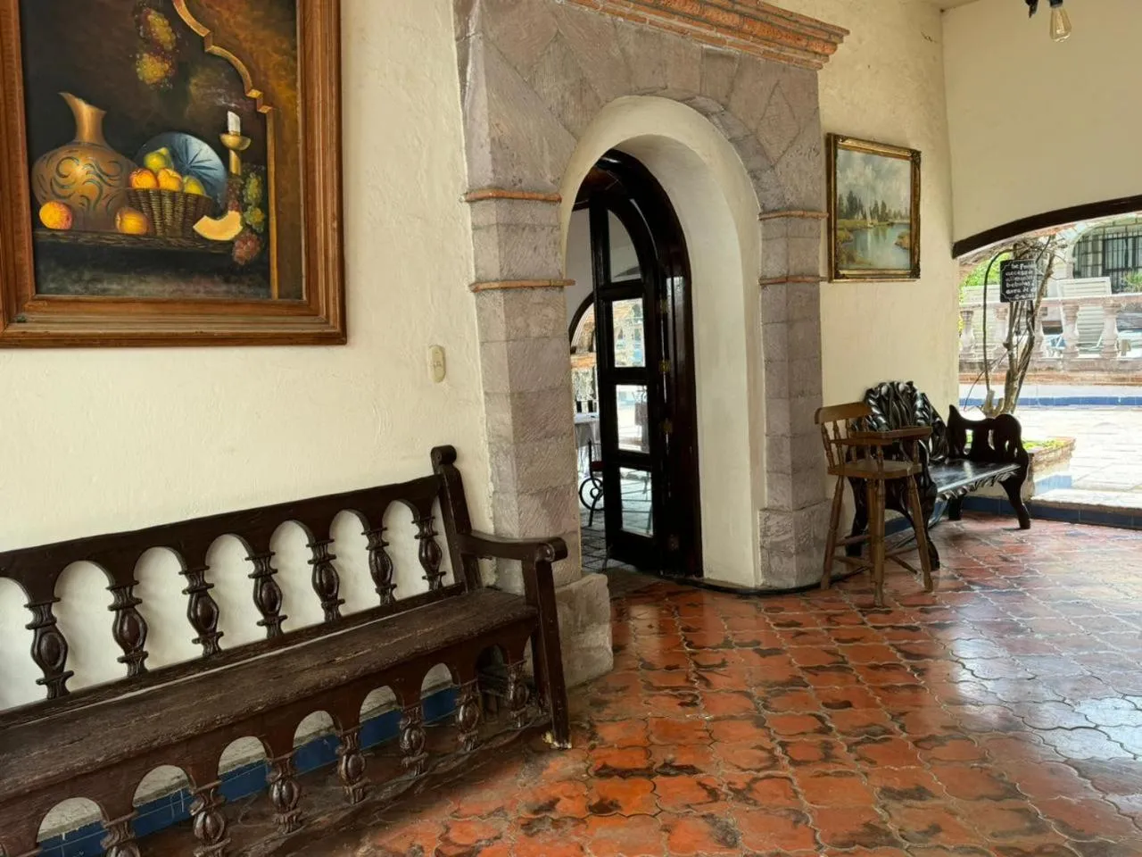 Restaurant/places to eat in Hotel Ex Hacienda La Pitaya Querétaro