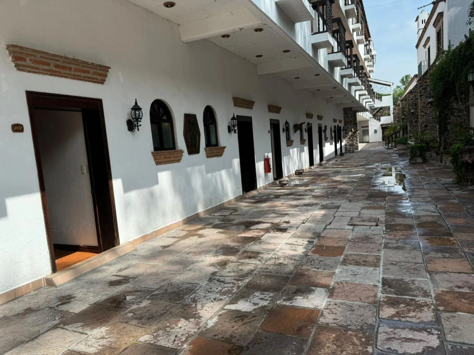 Property building in Hotel Ex Hacienda La Pitaya Querétaro