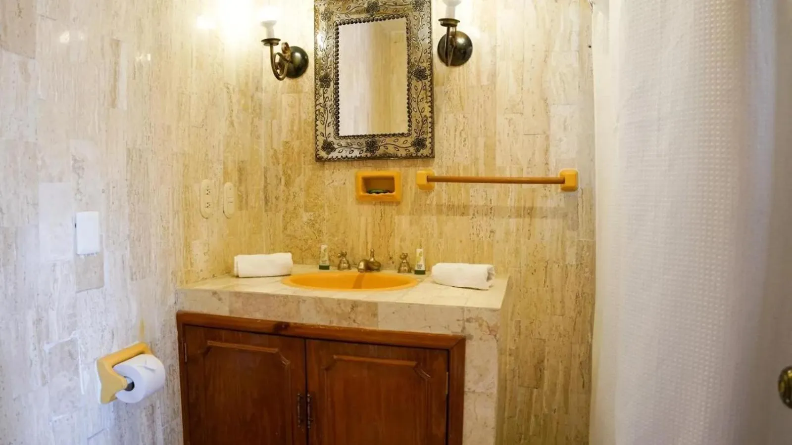 Bathroom in Hotel Ex Hacienda La Pitaya Querétaro