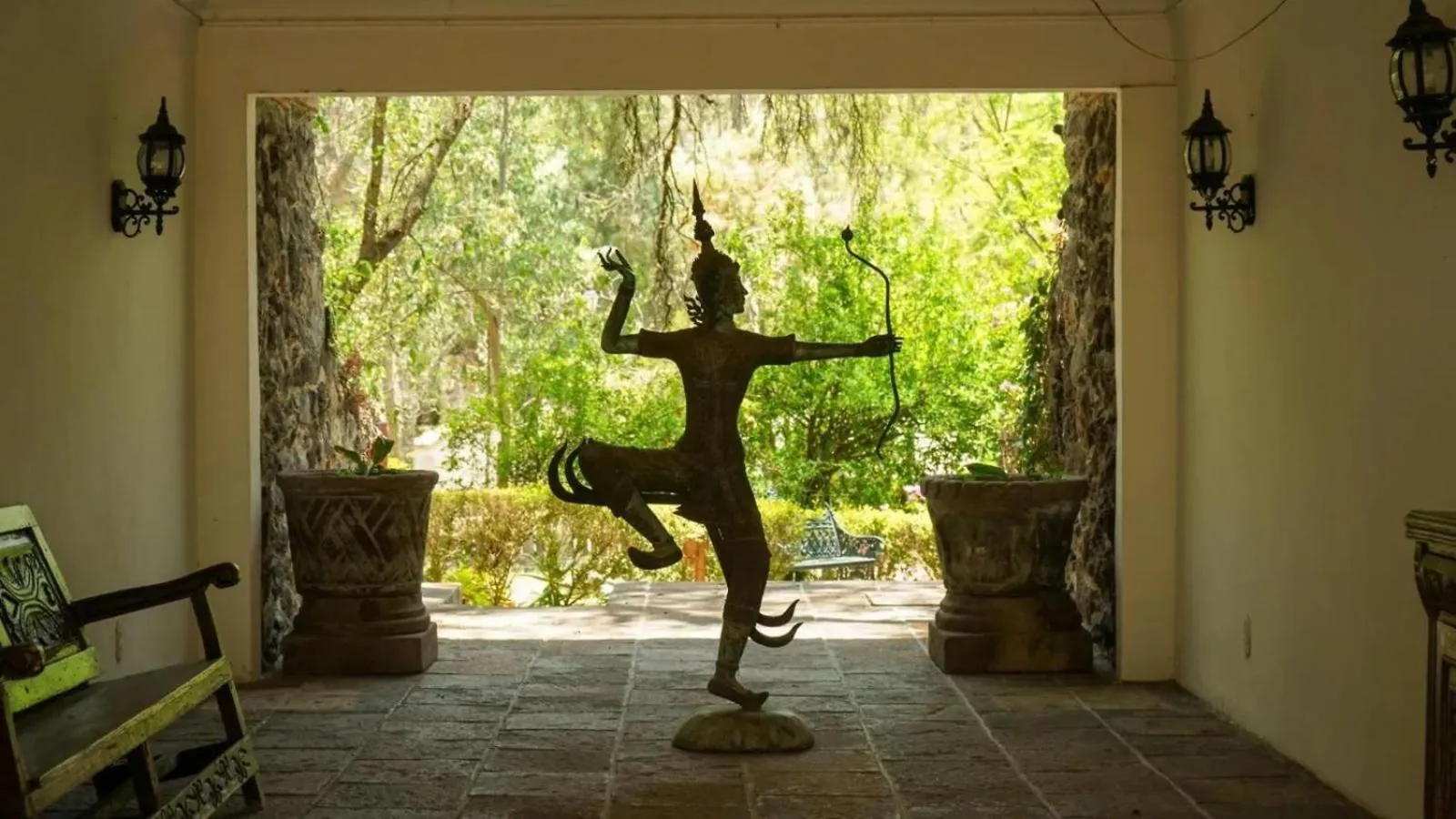 Patio in Hotel Ex Hacienda La Pitaya Querétaro