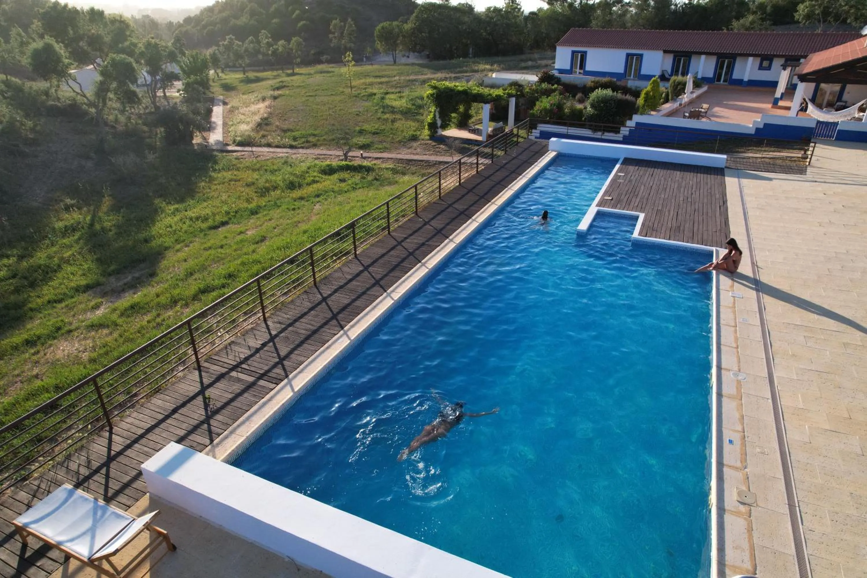 Pool view in Vale da Cassiopeia