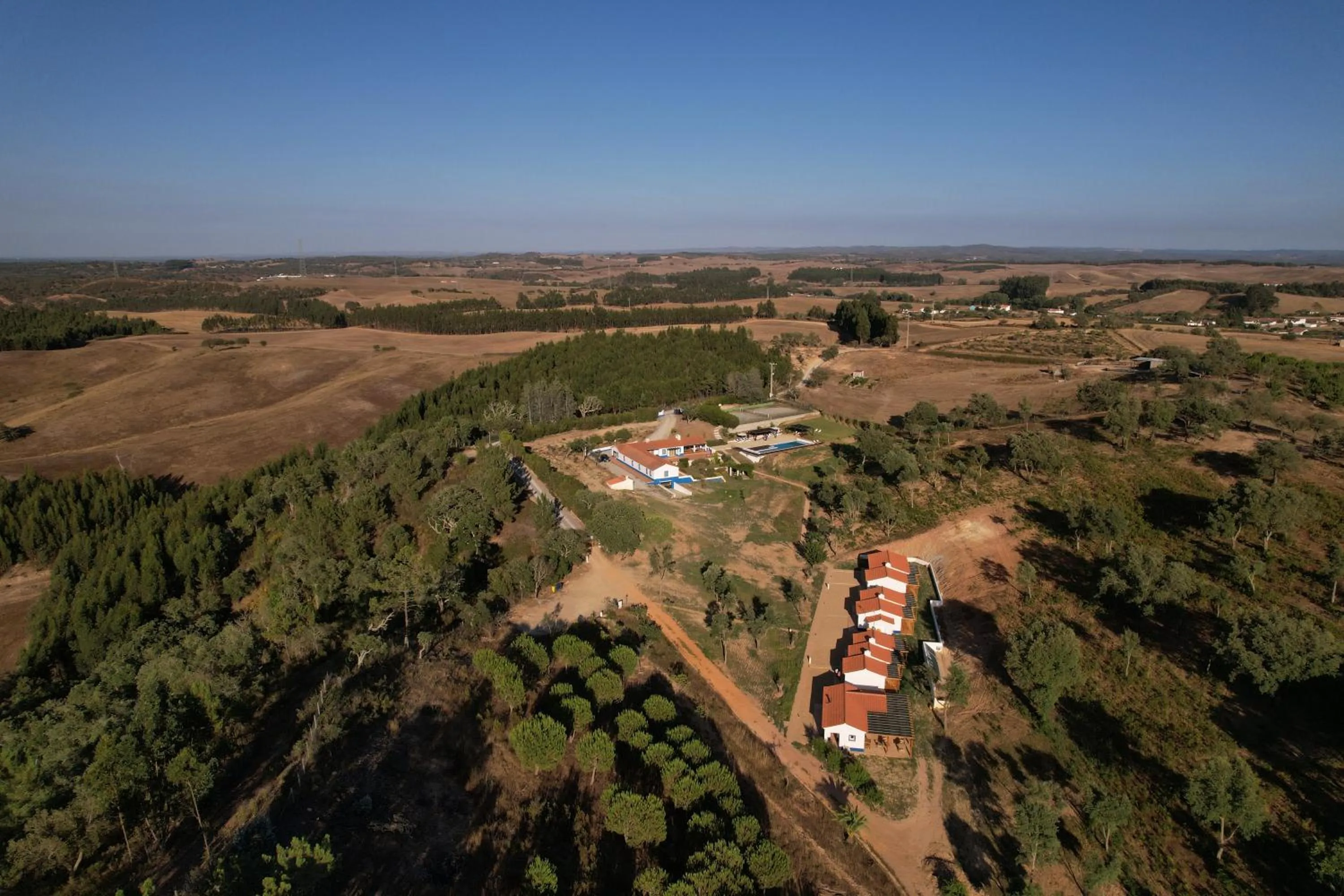 Bird's eye view in Vale da Cassiopeia