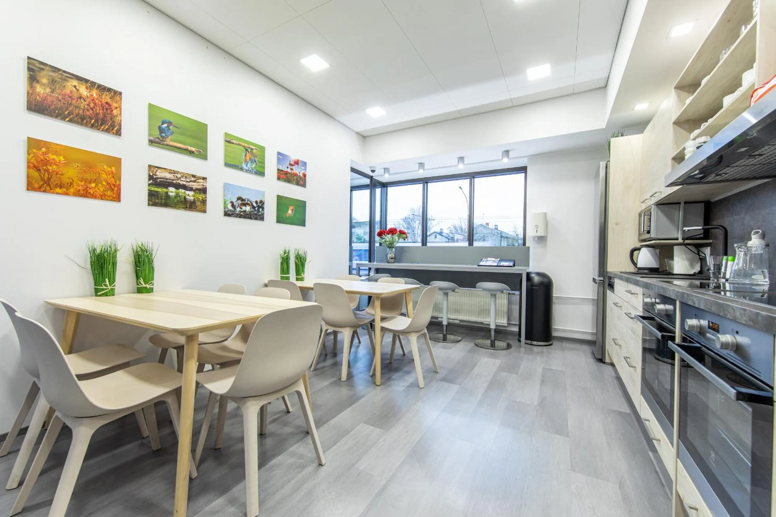 Dining area in Capsule Hostels Tallinn