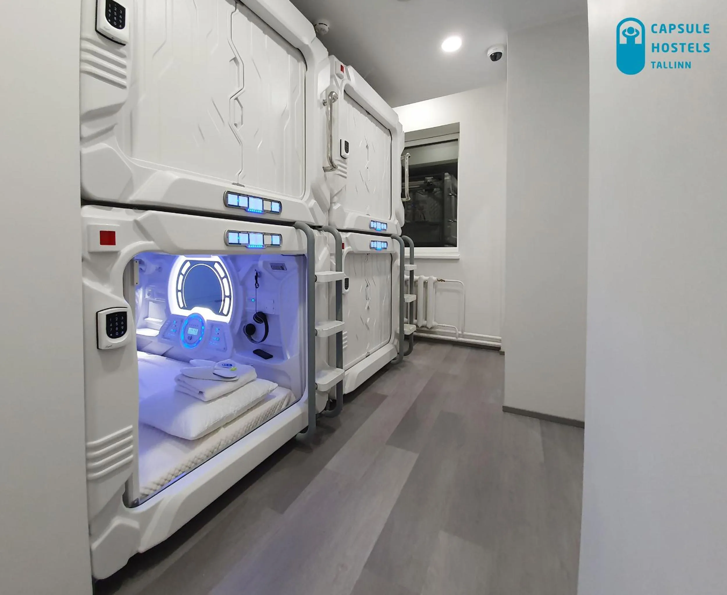 bunk bed in Capsule Hostels Tallinn