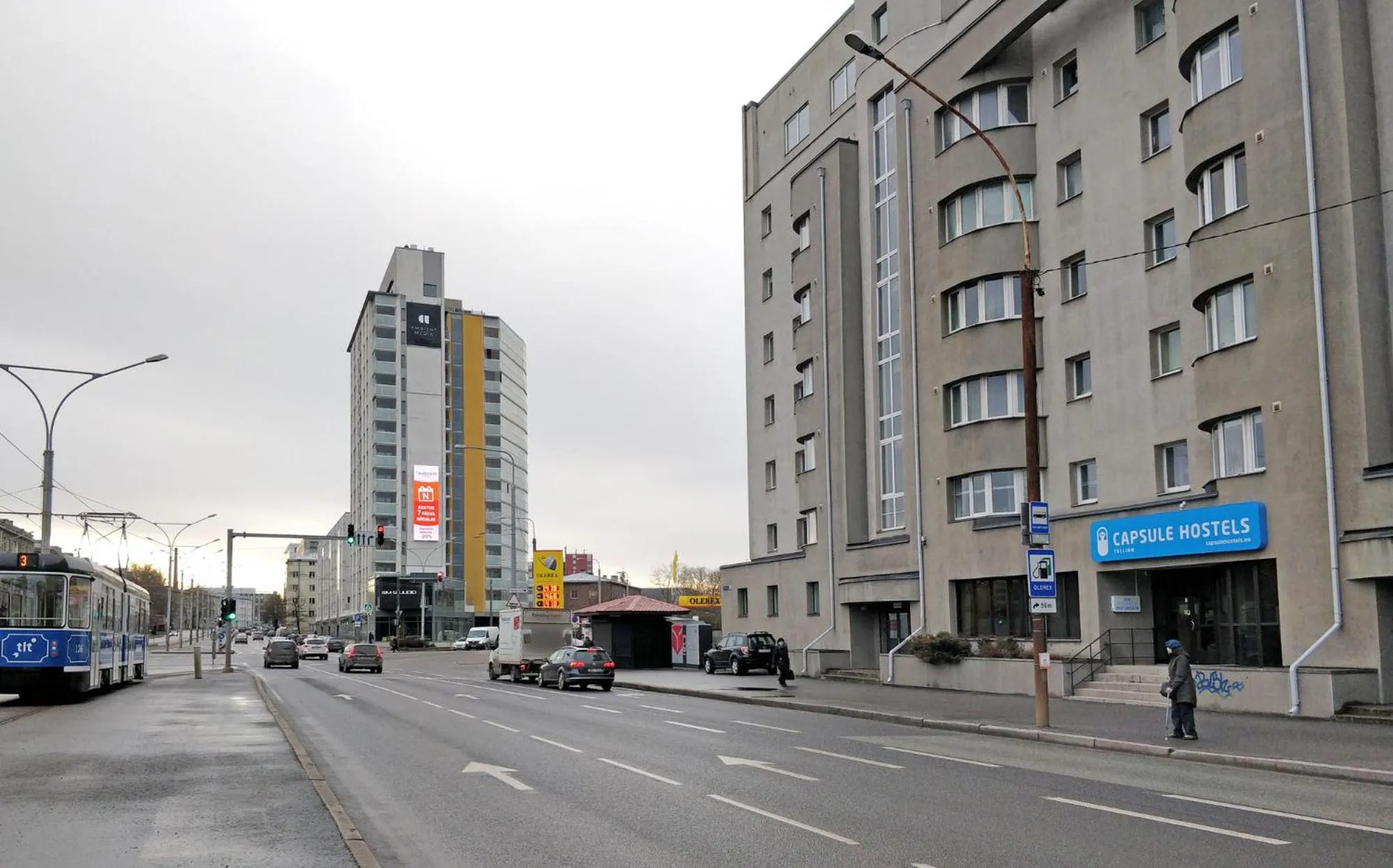 Facade/entrance in Capsule Hostels Tallinn