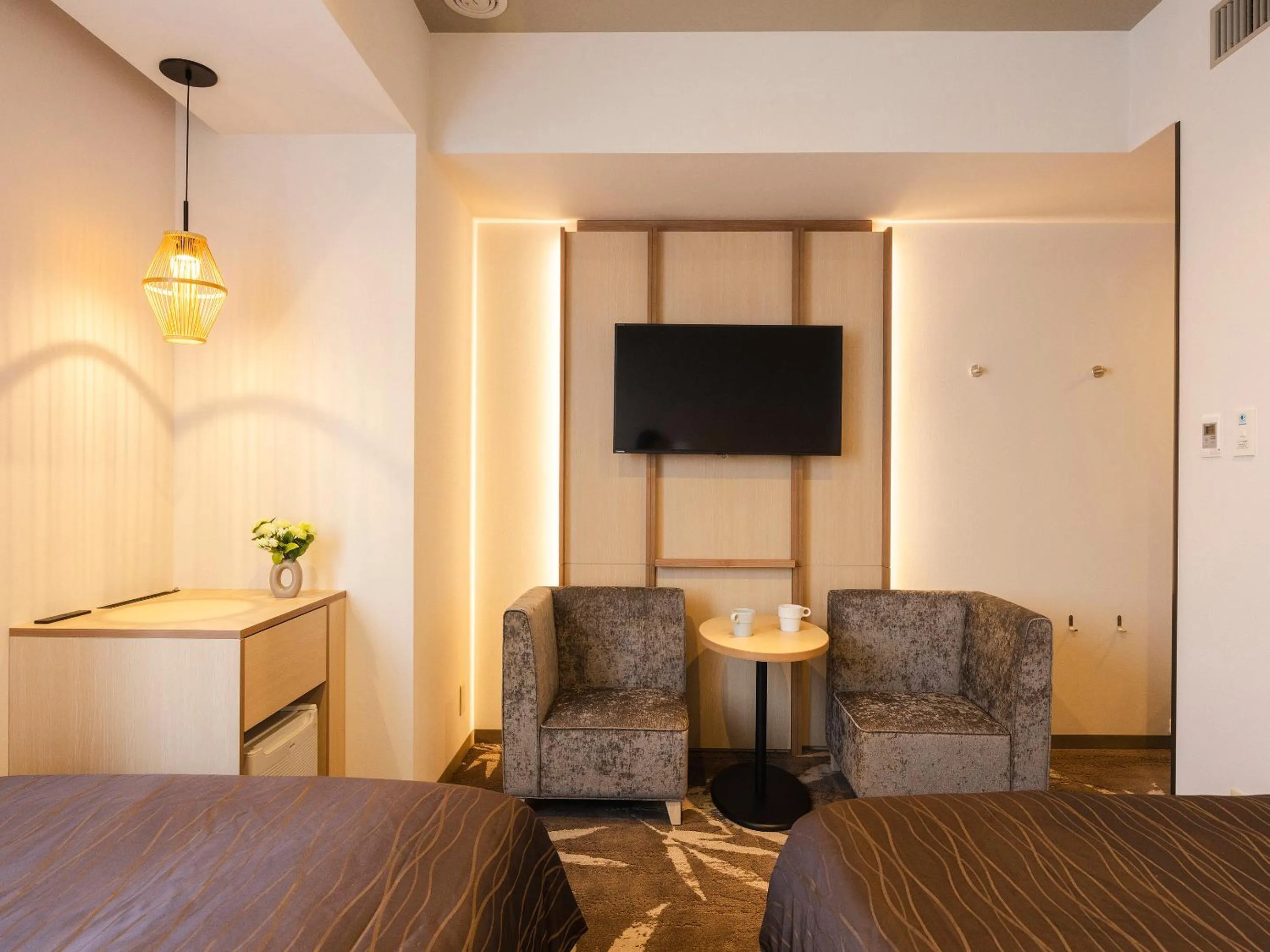 Photo of the whole room in Sendai Washington Hotel