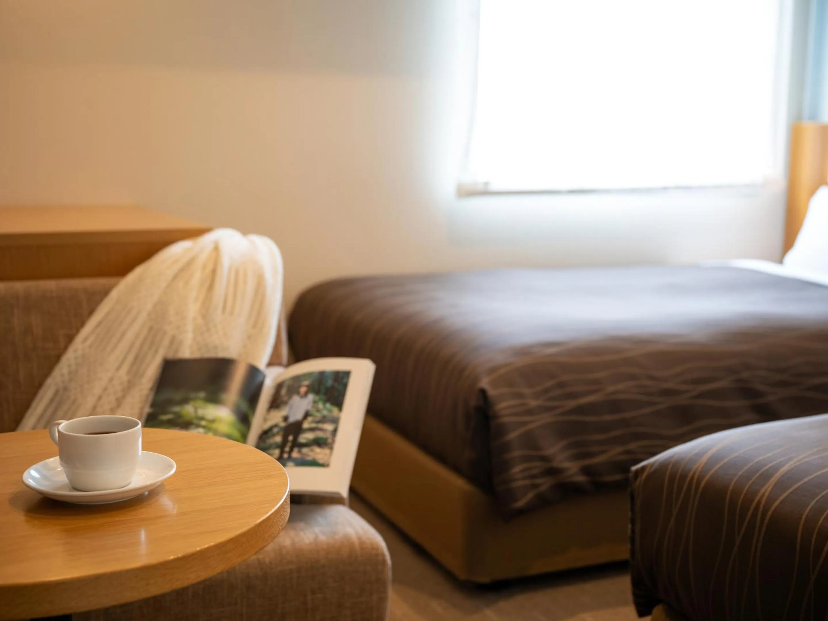 Bedroom, Bed in Sendai Washington Hotel