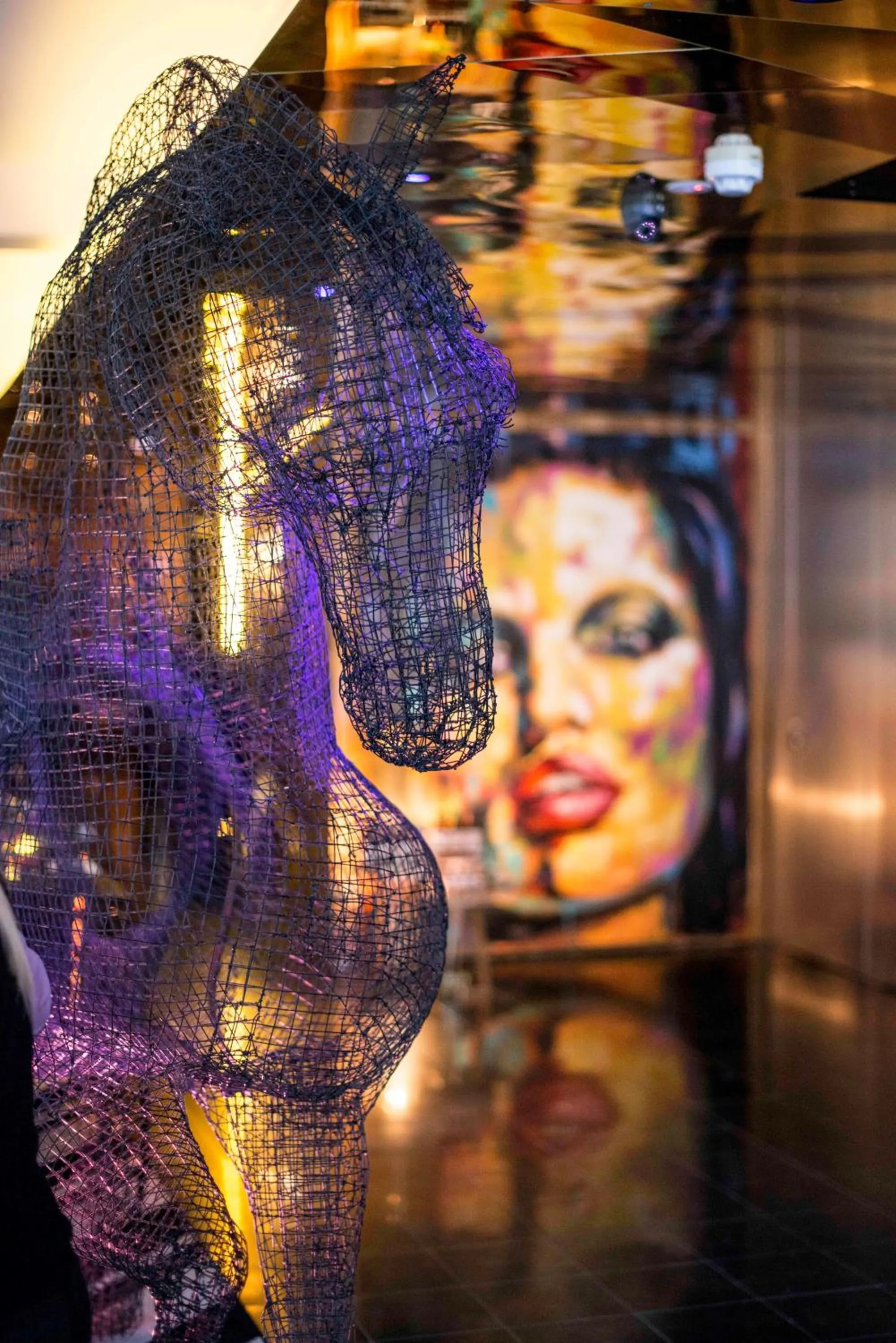 Decorative detail in Adelphi Hotel