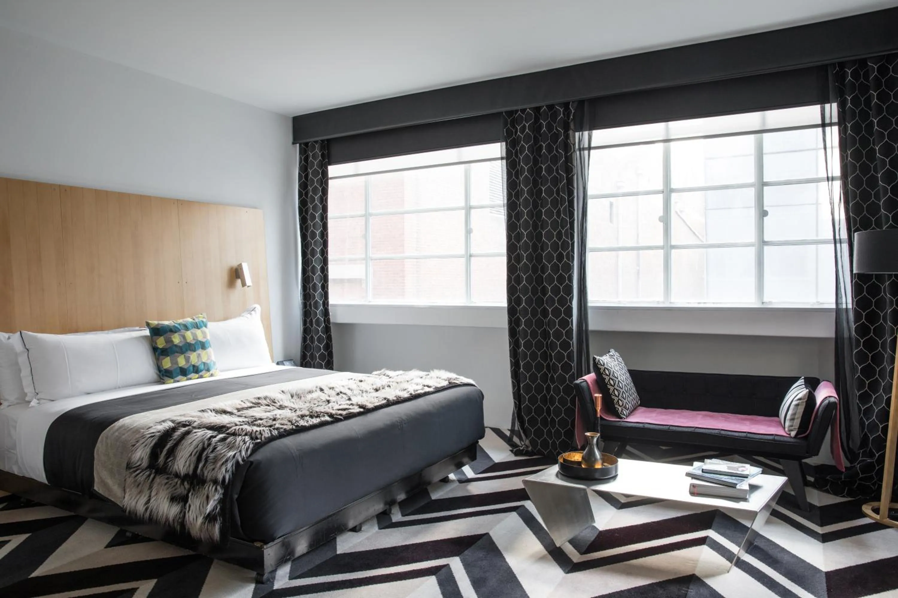 Bed in Adelphi Hotel