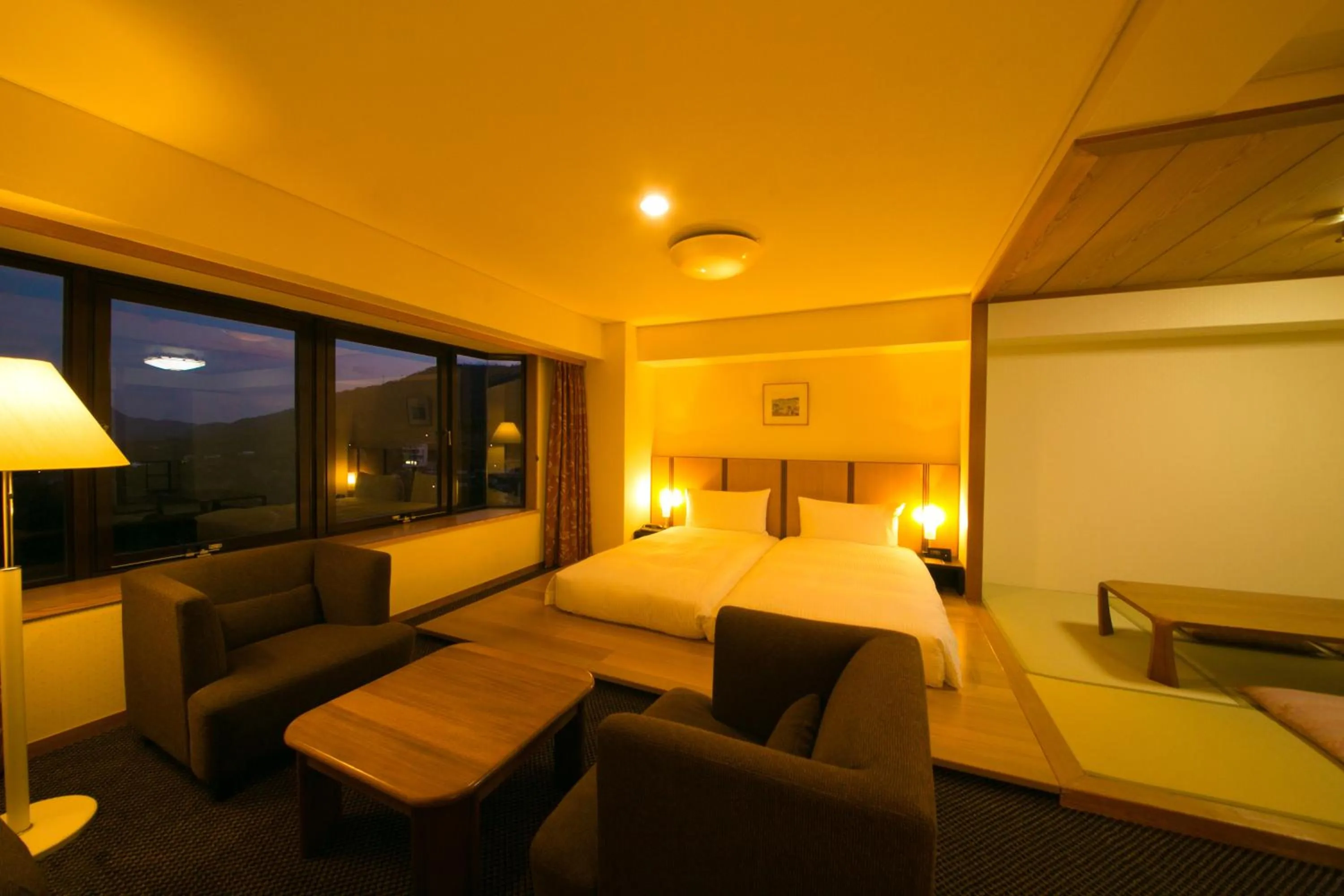 Photo of the whole room, Bed in Resorpia Beppu