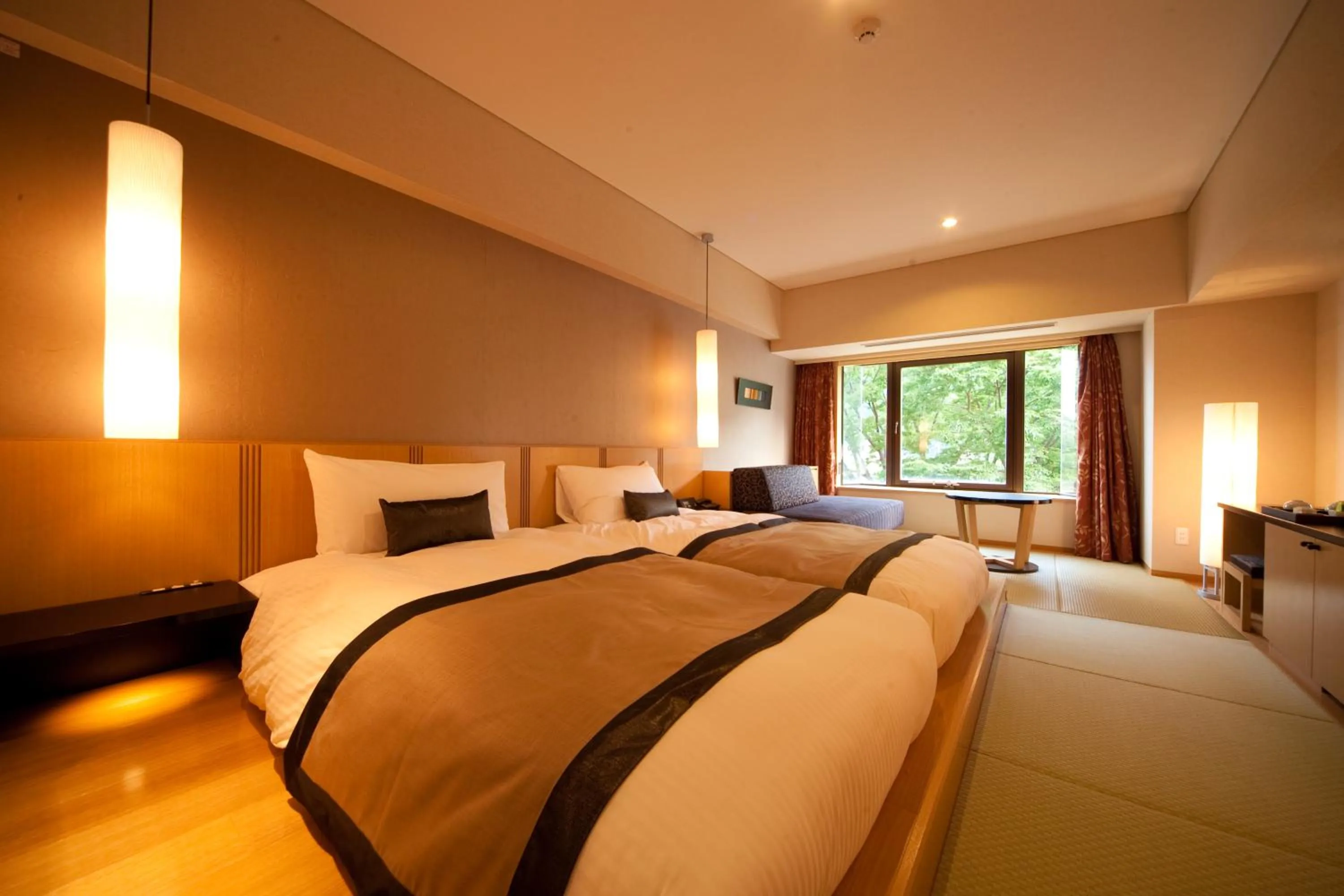 Photo of the whole room, Bed in Resorpia Beppu