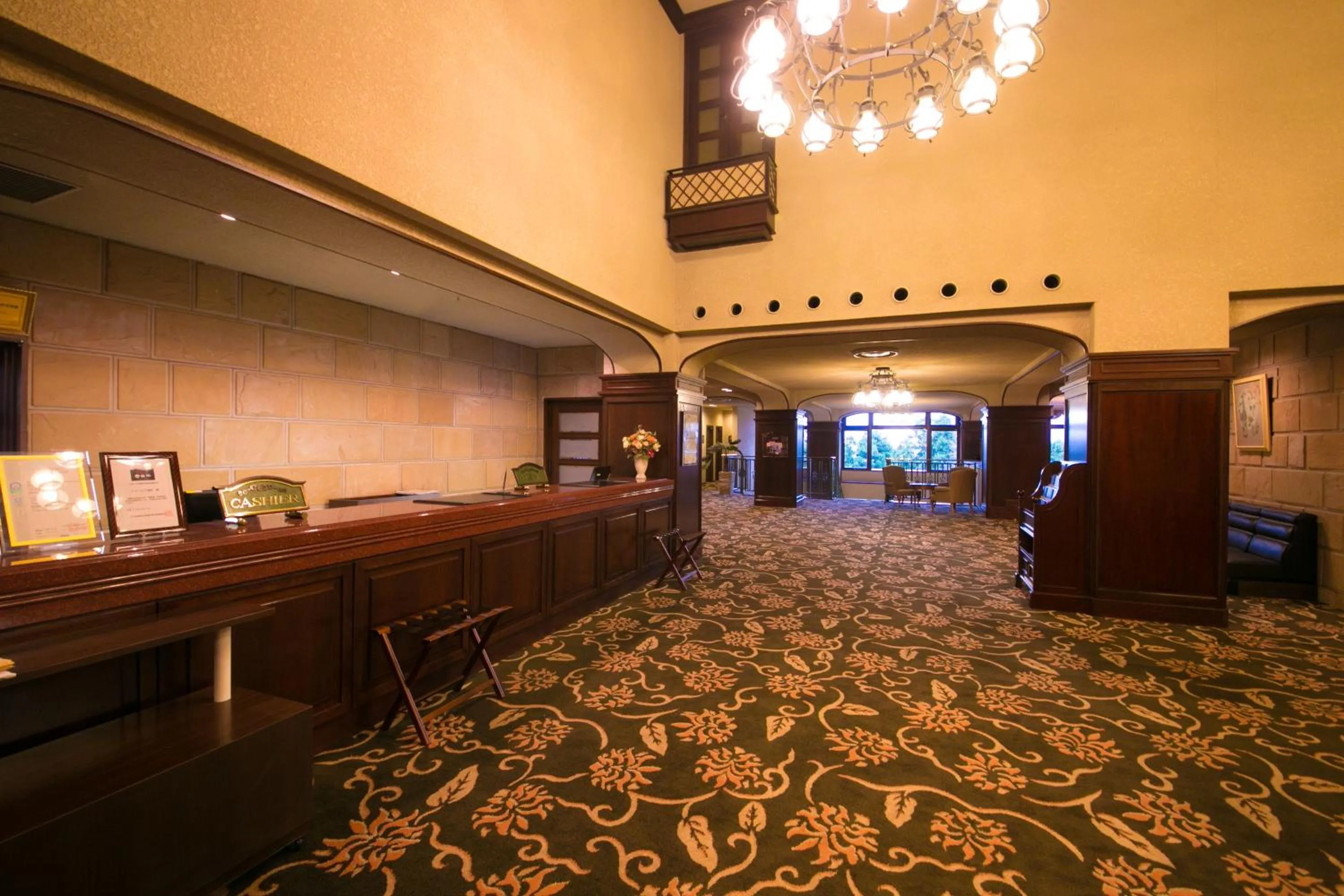 Lobby or reception in Resorpia Beppu