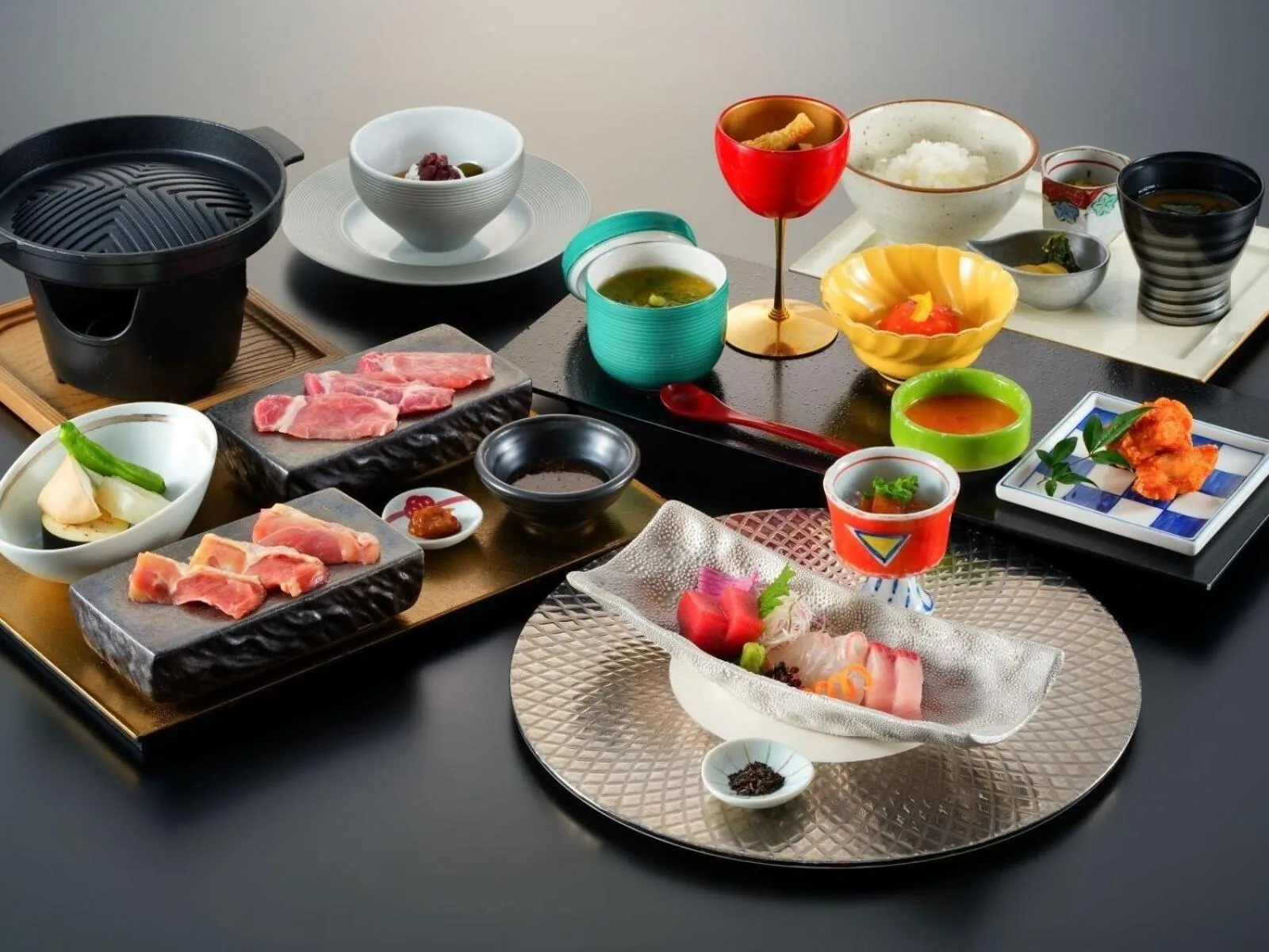 Dinner in Resorpia Beppu