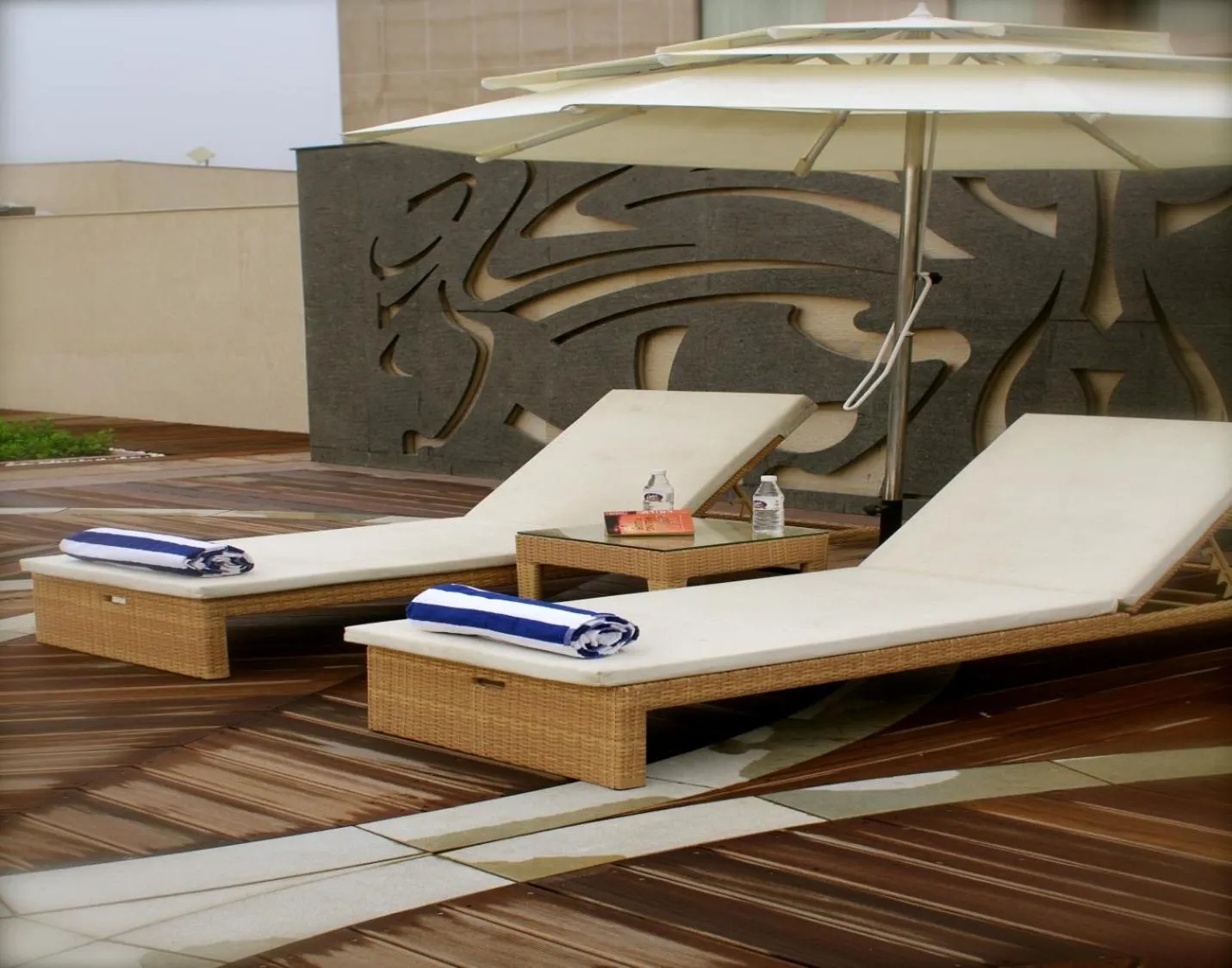 Swimming pool in Savoy Suites Manesar