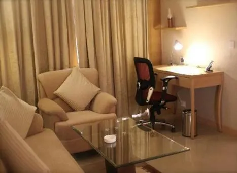 Seating area in Savoy Suites Manesar