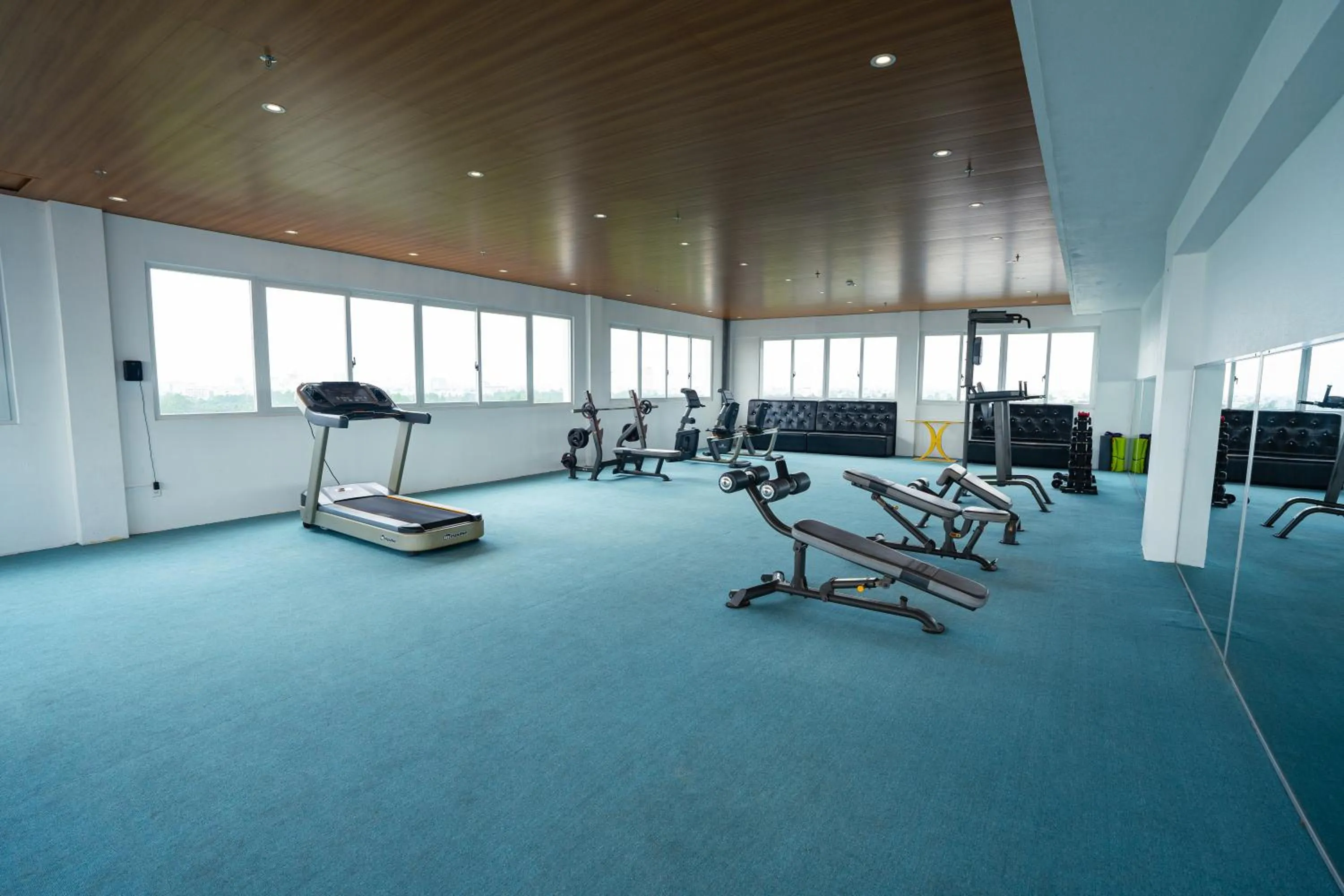 Fitness centre/facilities in Van Phat Riverside Hotel