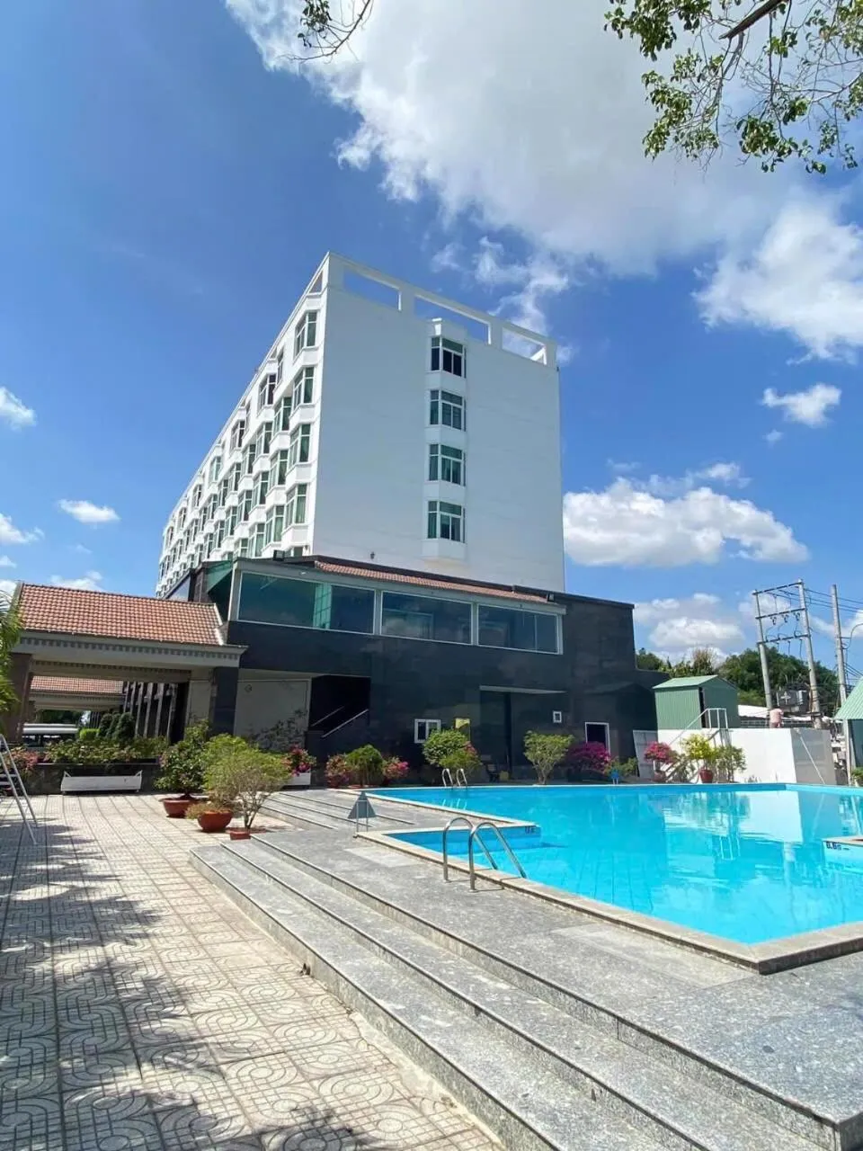 Property building in Van Phat Riverside Hotel