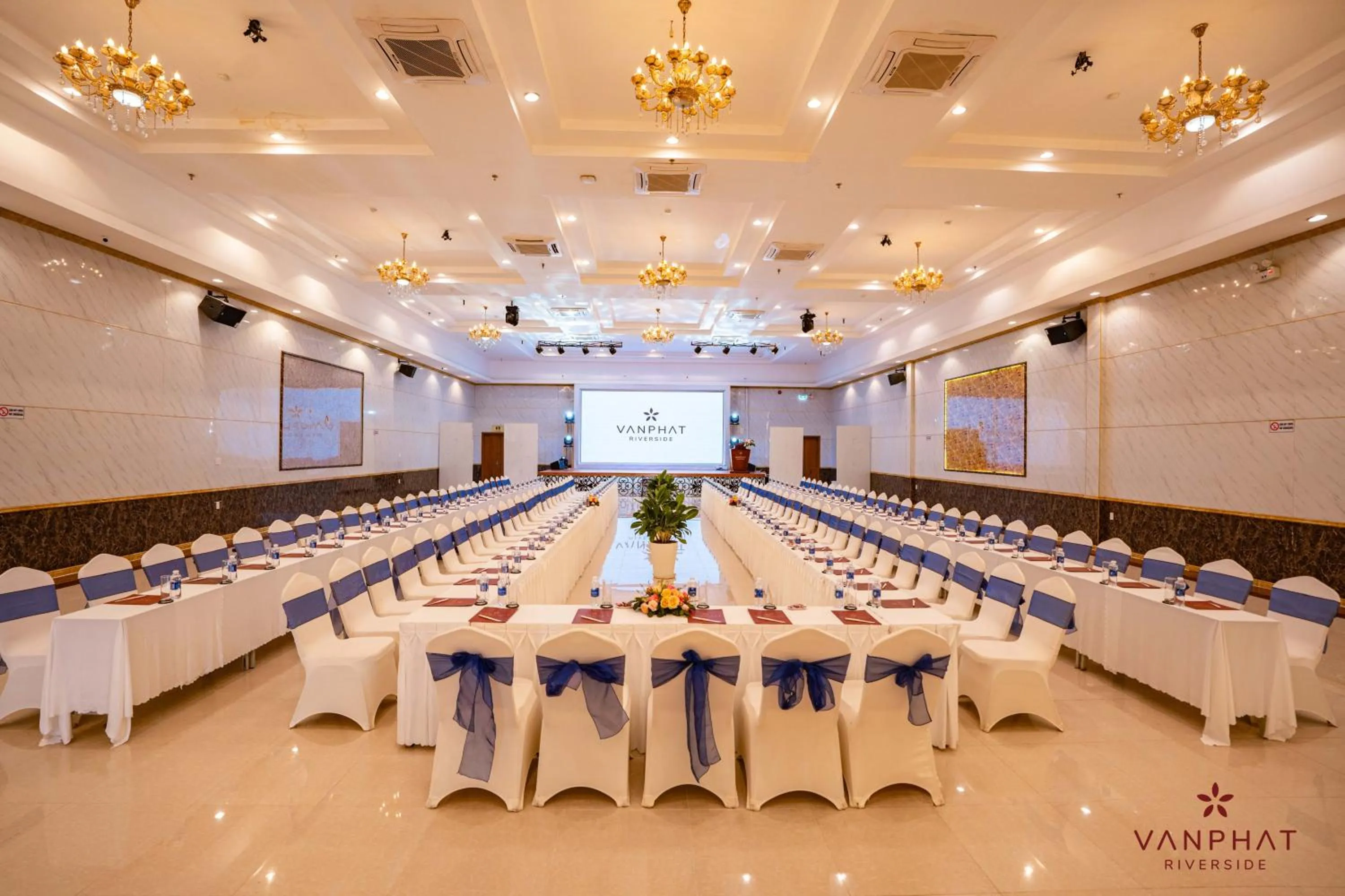 Meeting/conference room in Van Phat Riverside Hotel