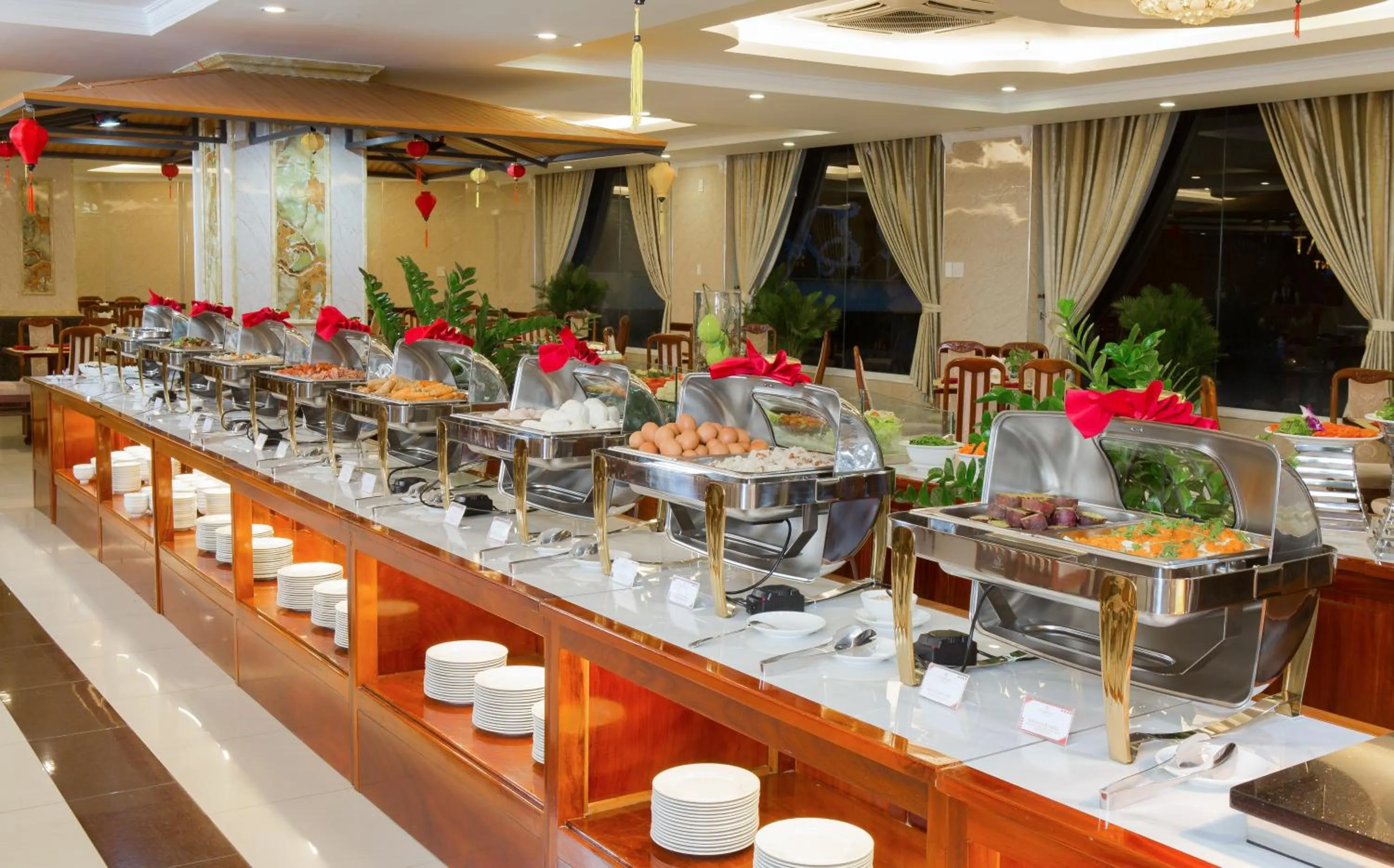 Food in Van Phat Riverside Hotel