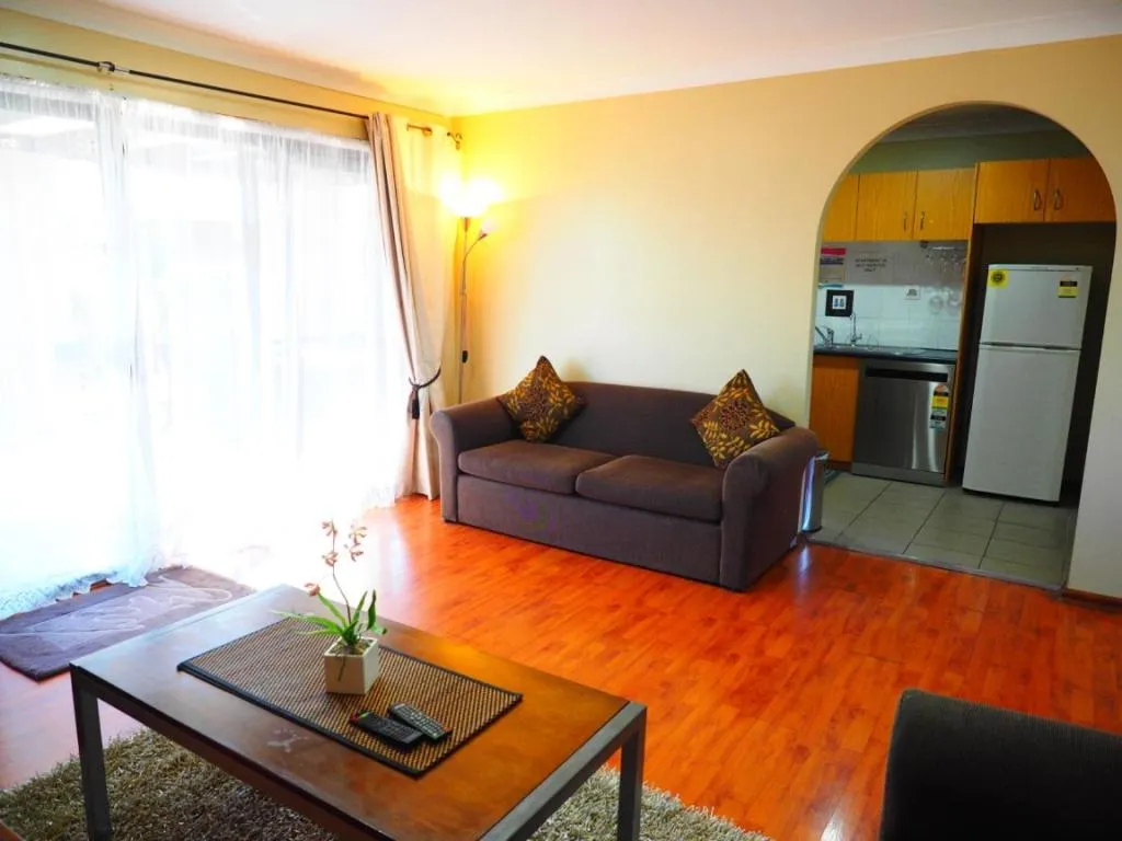 Seating area in Bella Vista Motel