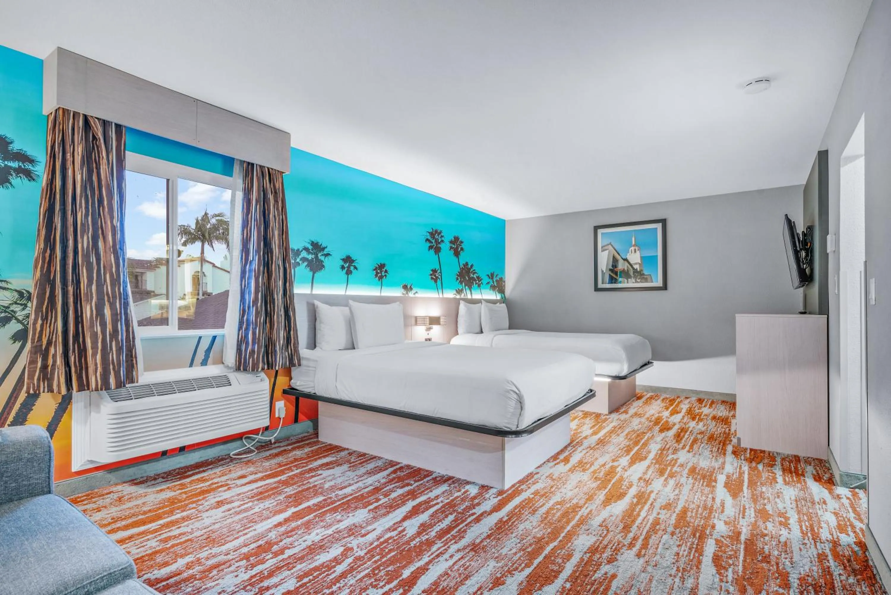 Bedroom, Bed in Avania Inn of Santa Barbara