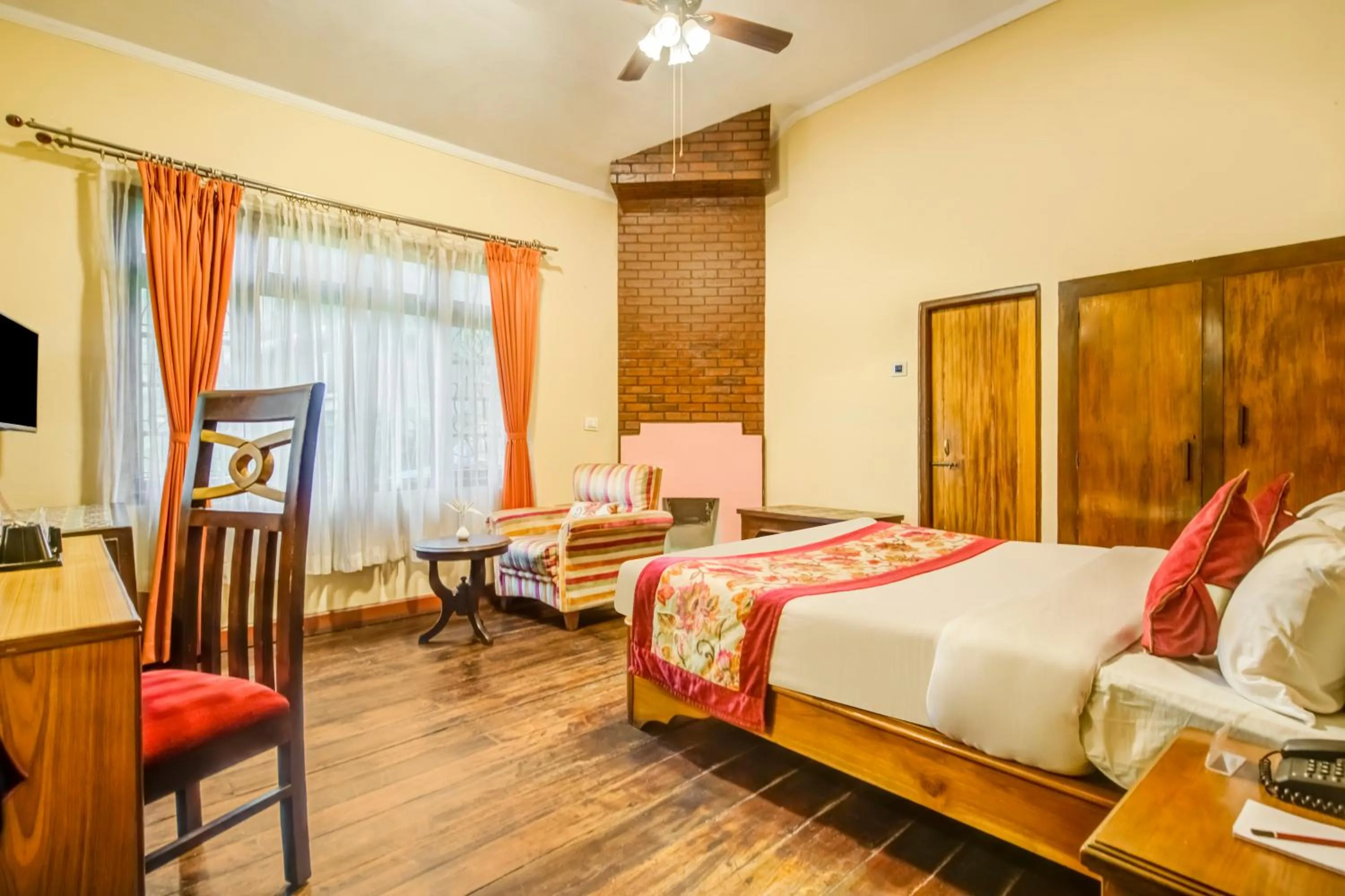 Bed in Summit Barsana Resort & Spa