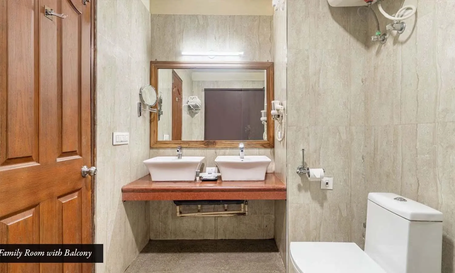 Toilet in Summit Barsana Resort & Spa