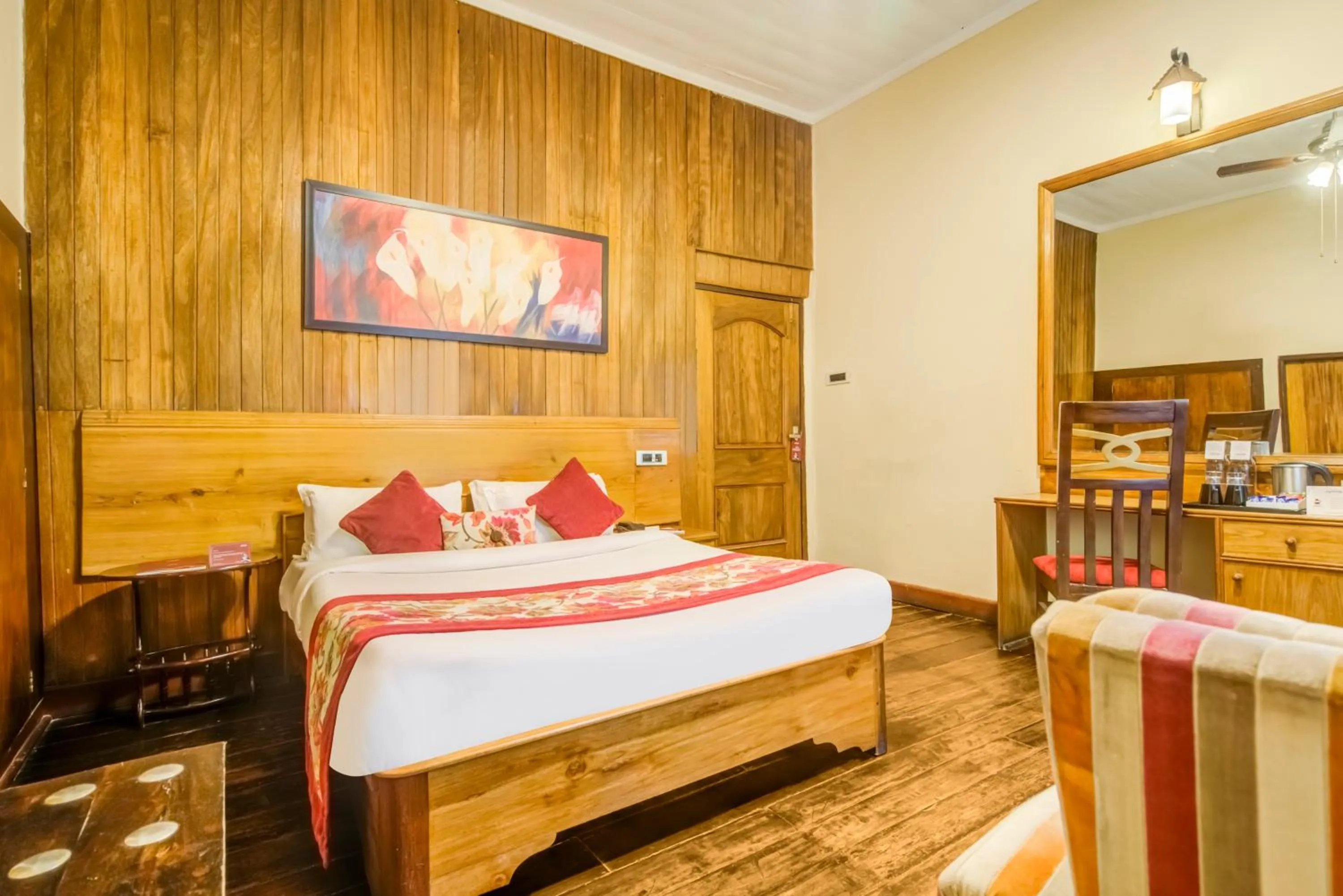 Bed in Summit Barsana Resort & Spa