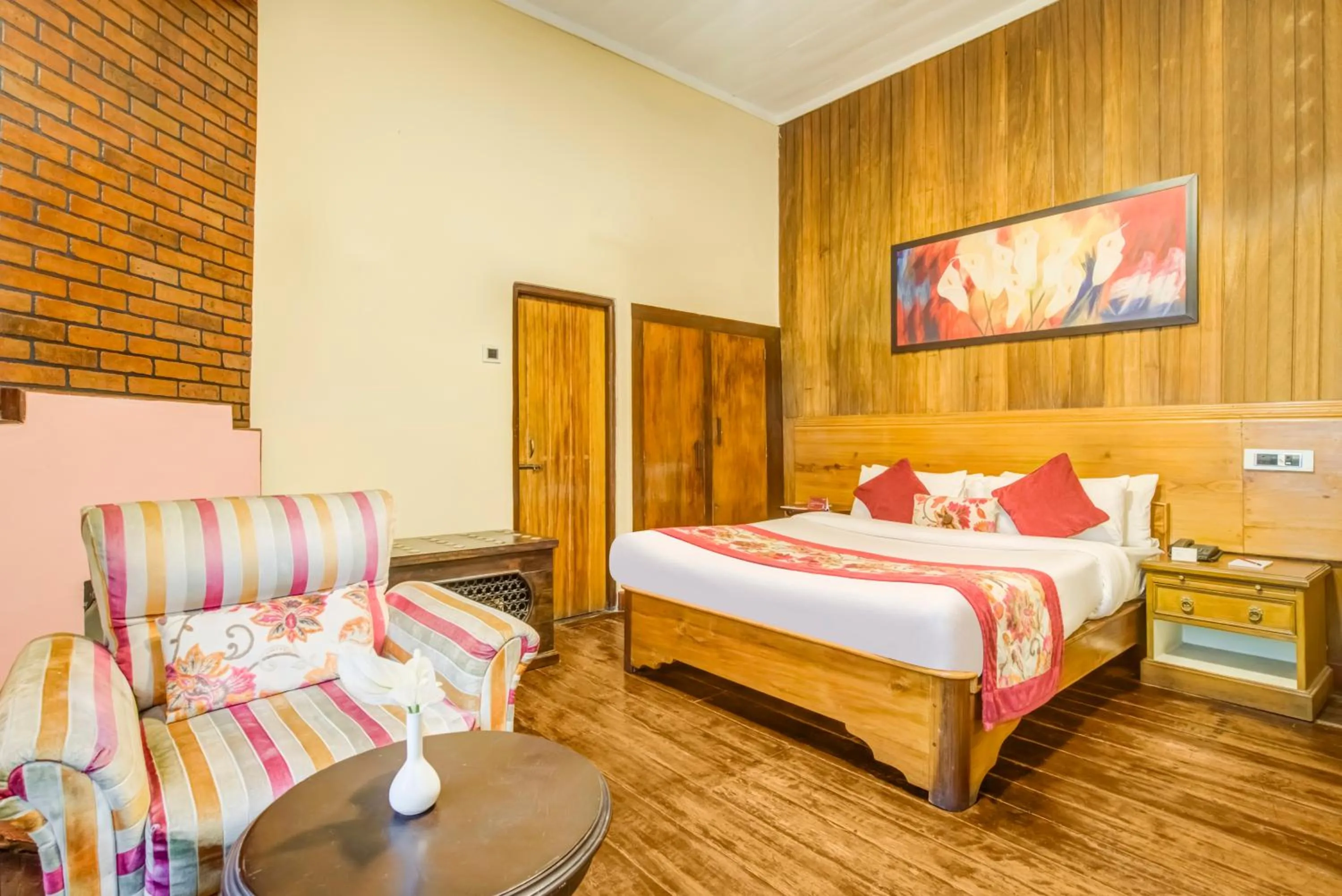 Bed in Summit Barsana Resort & Spa