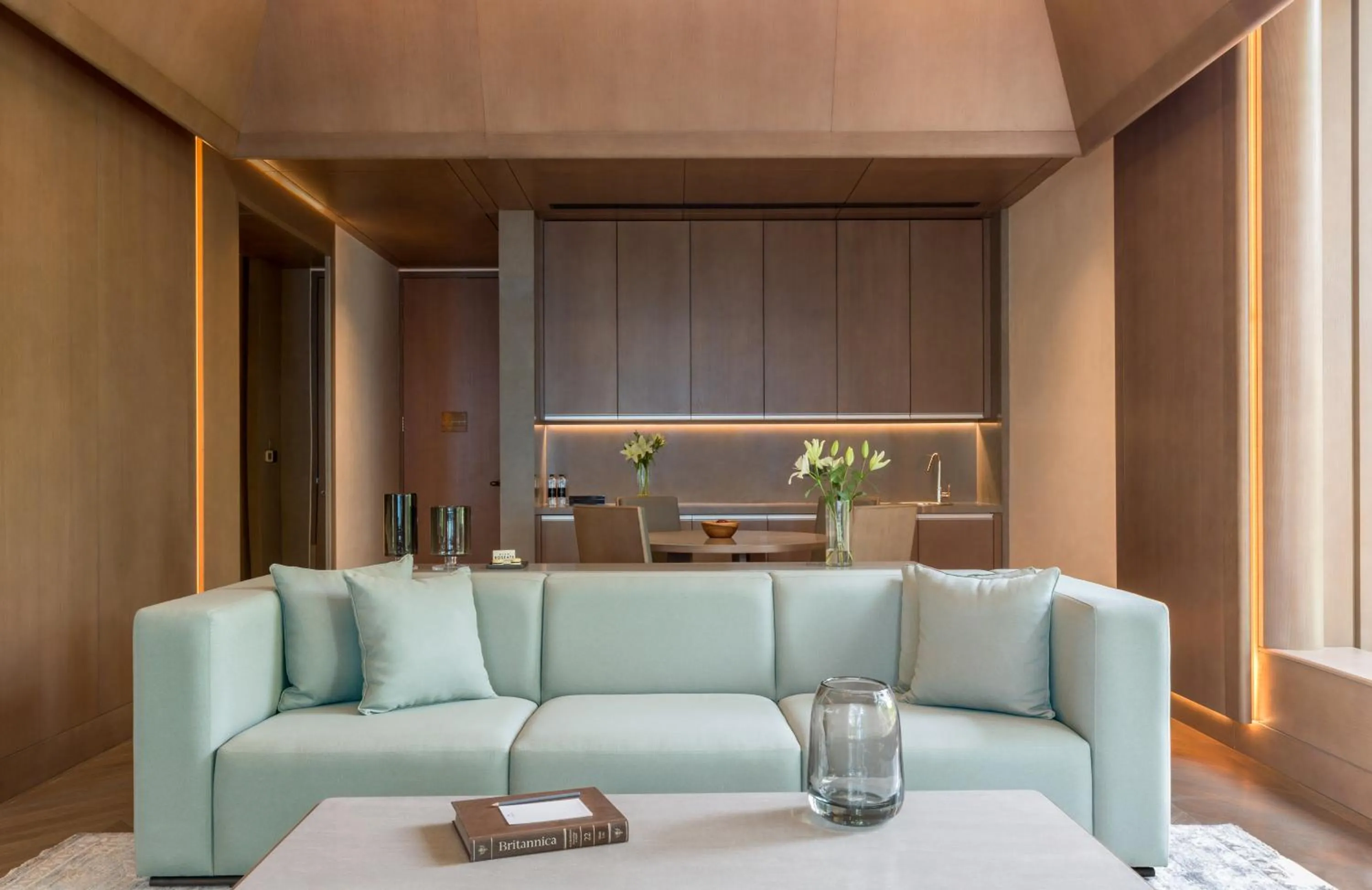 Living room in The Roseate