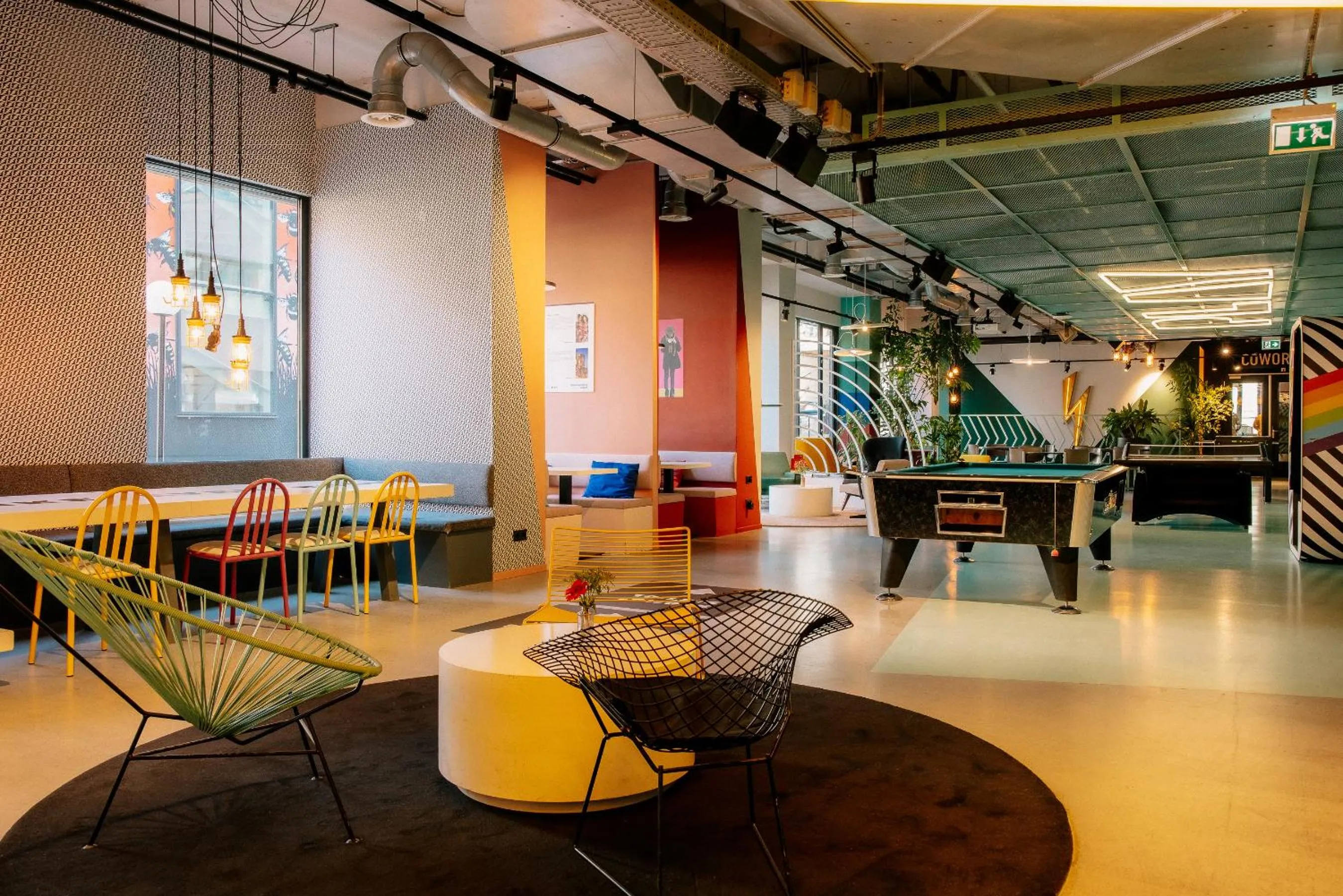 Lobby or reception in The Social Hub Amsterdam West