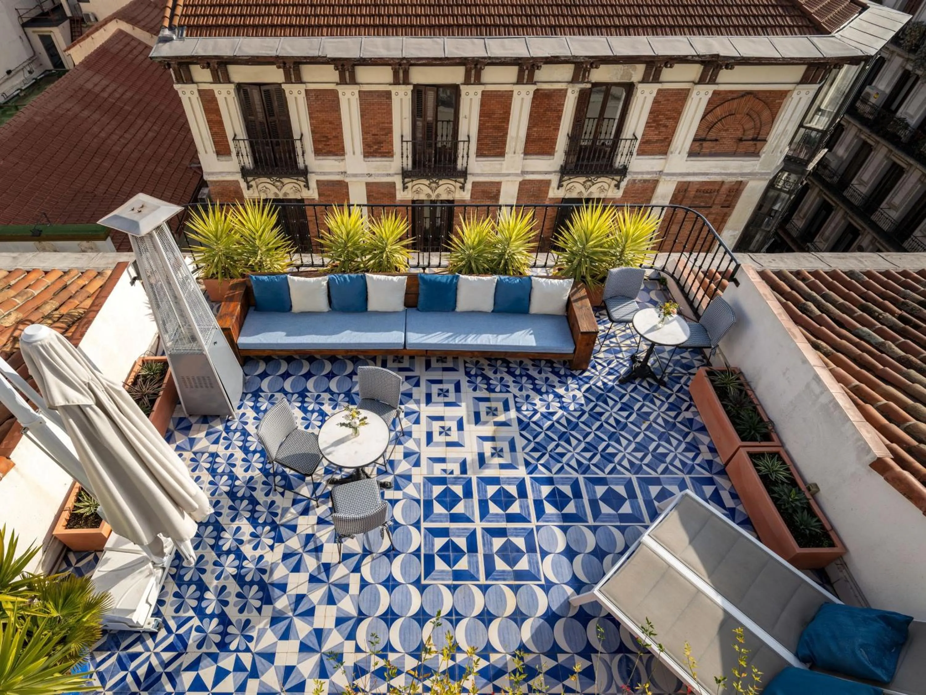 Balcony/Terrace in Only YOU Boutique Hotel Madrid