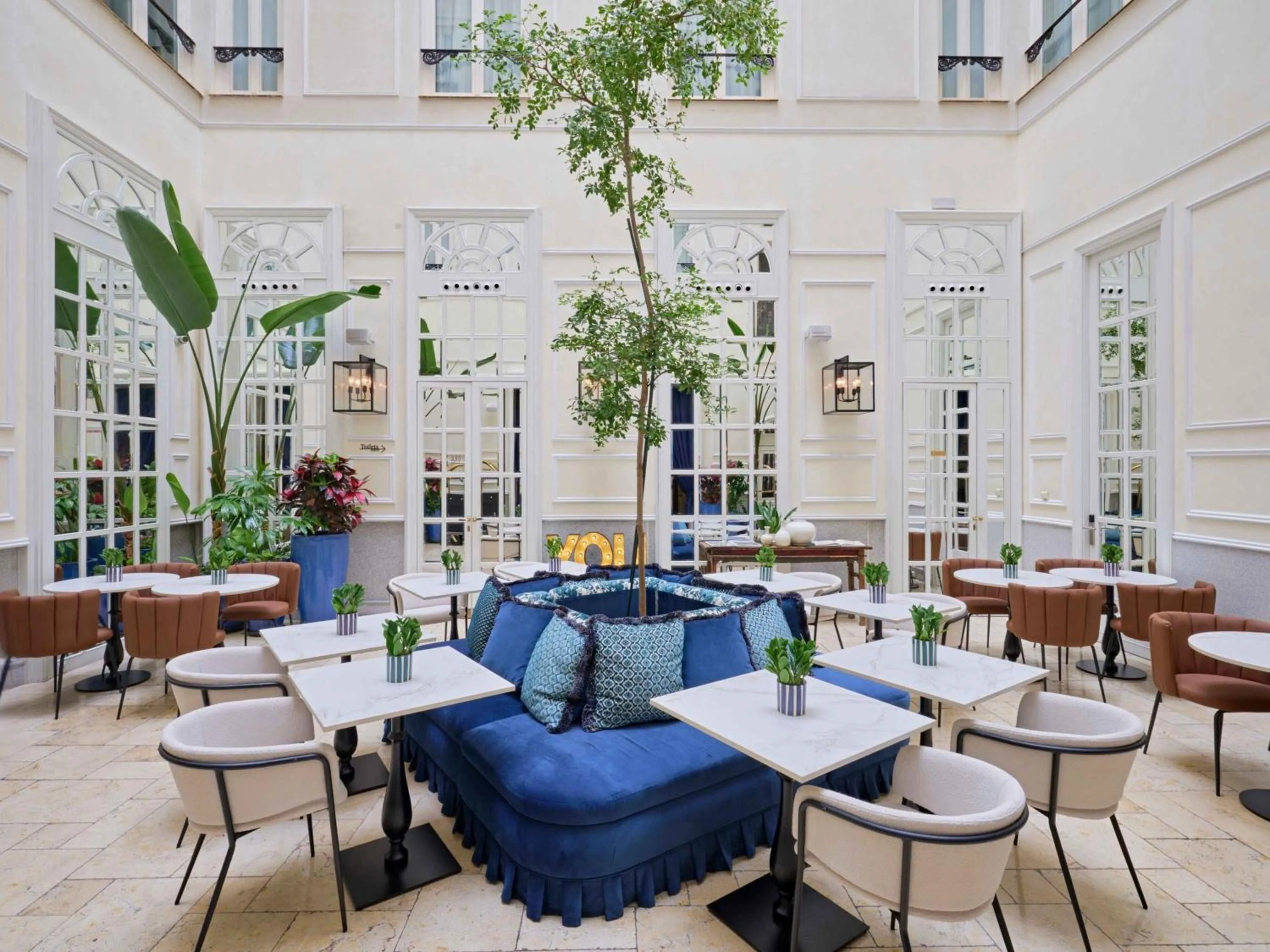 Patio in Only YOU Boutique Hotel Madrid