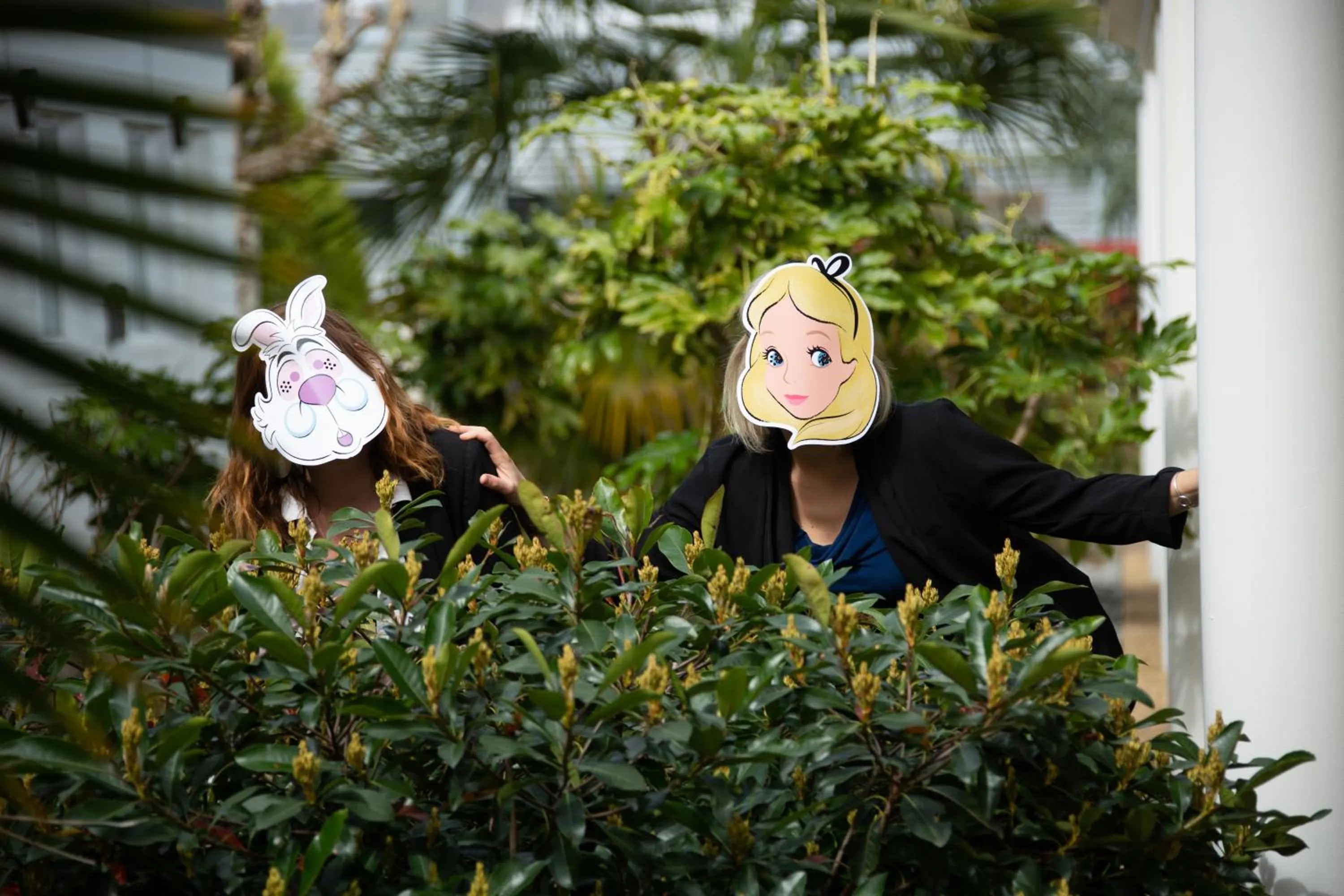 Garden view in Hôtel Grand Confort Le Moulin Rouge