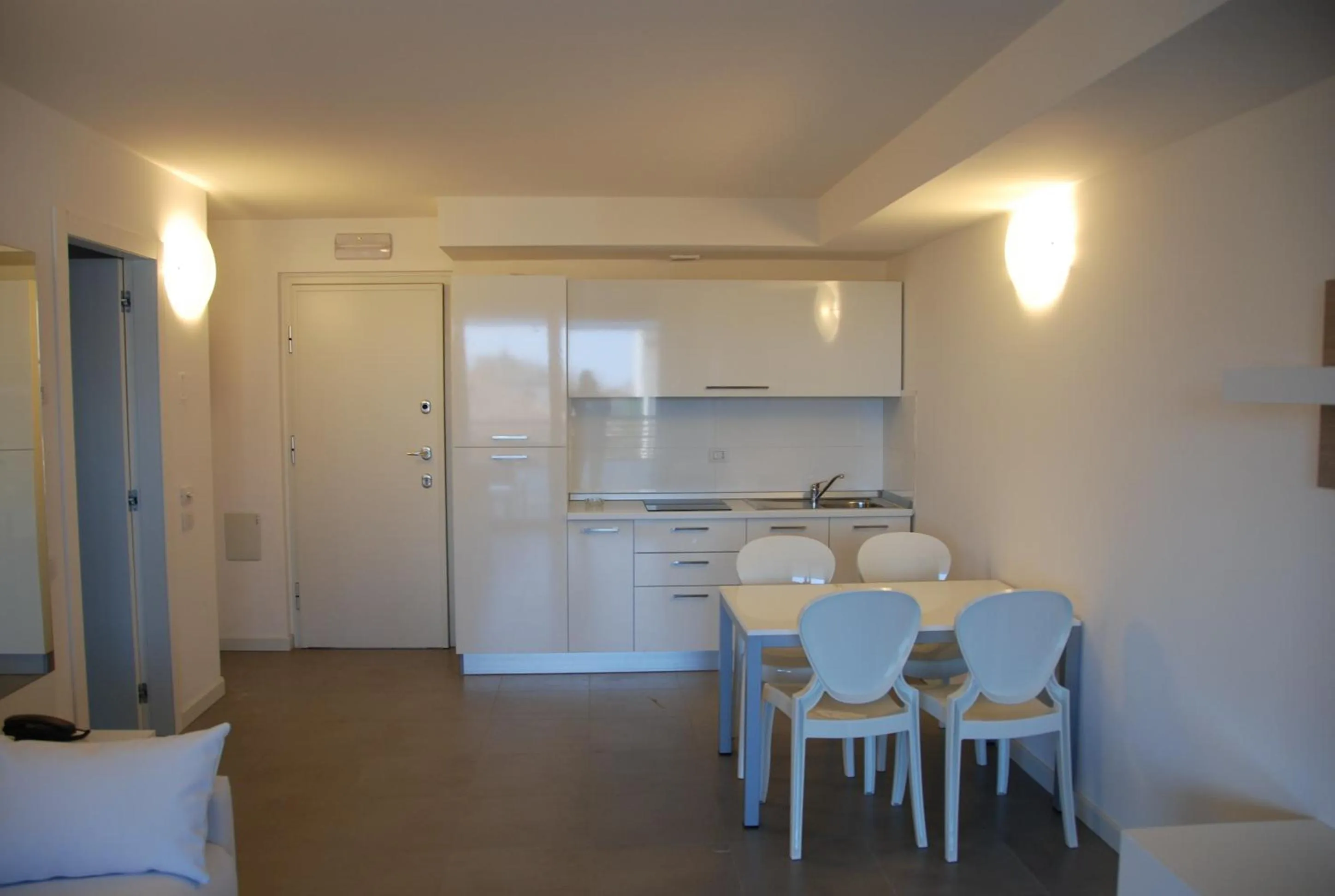 Kitchen or kitchenette in Aparthotel Tiziano