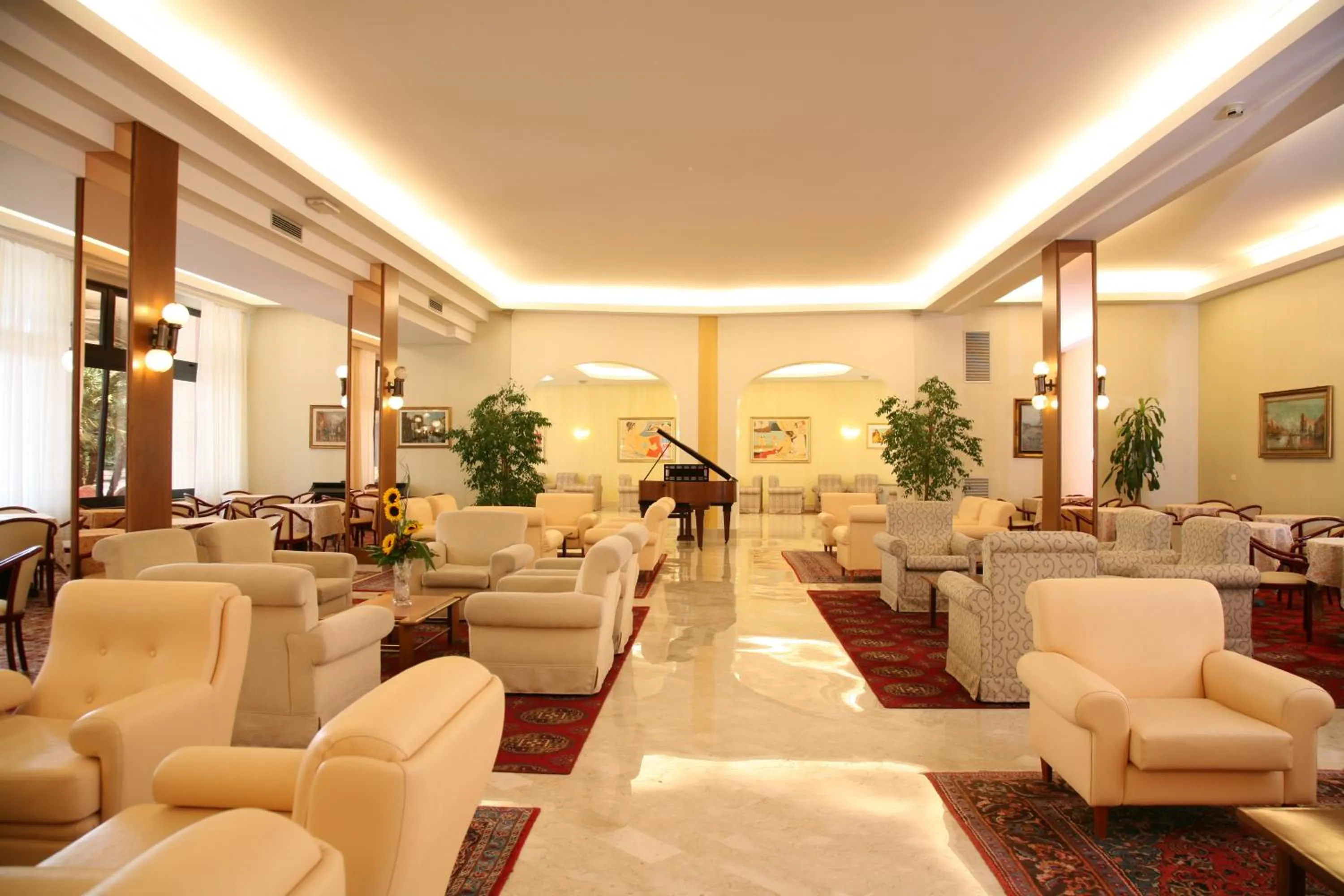 Lounge or bar in Hotel Terme Marconi