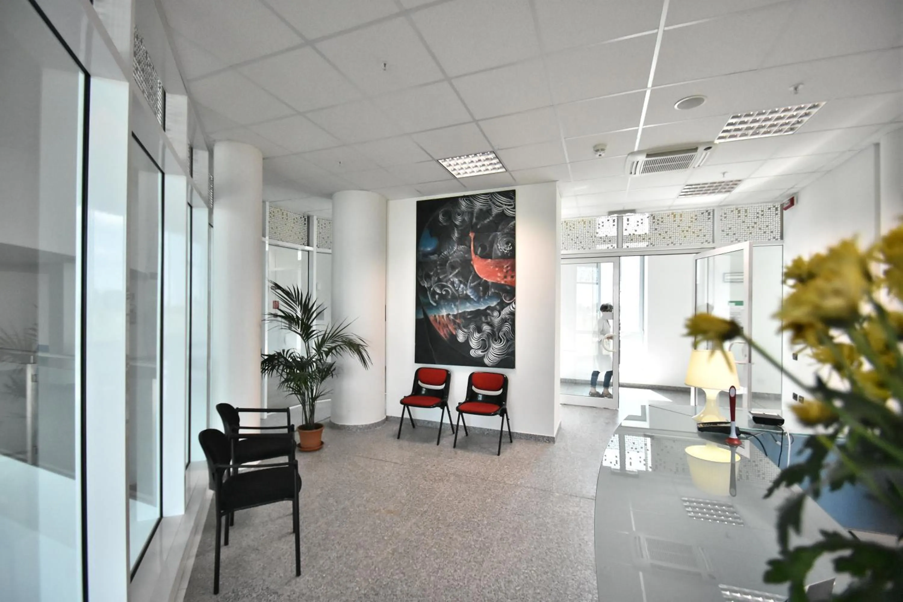 Lobby or reception in Foresteria Sant'Anna