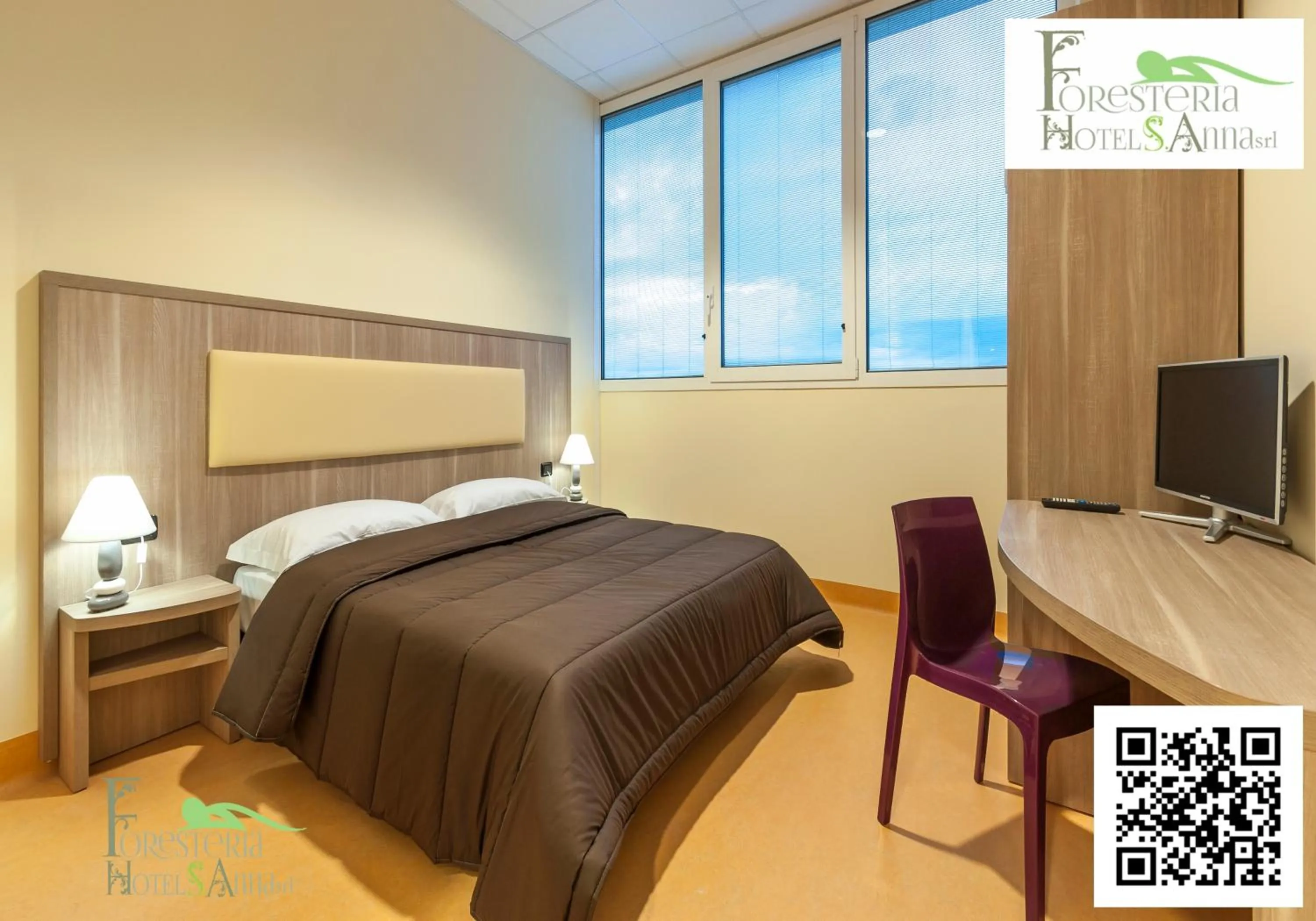 Bed in Foresteria Sant'Anna