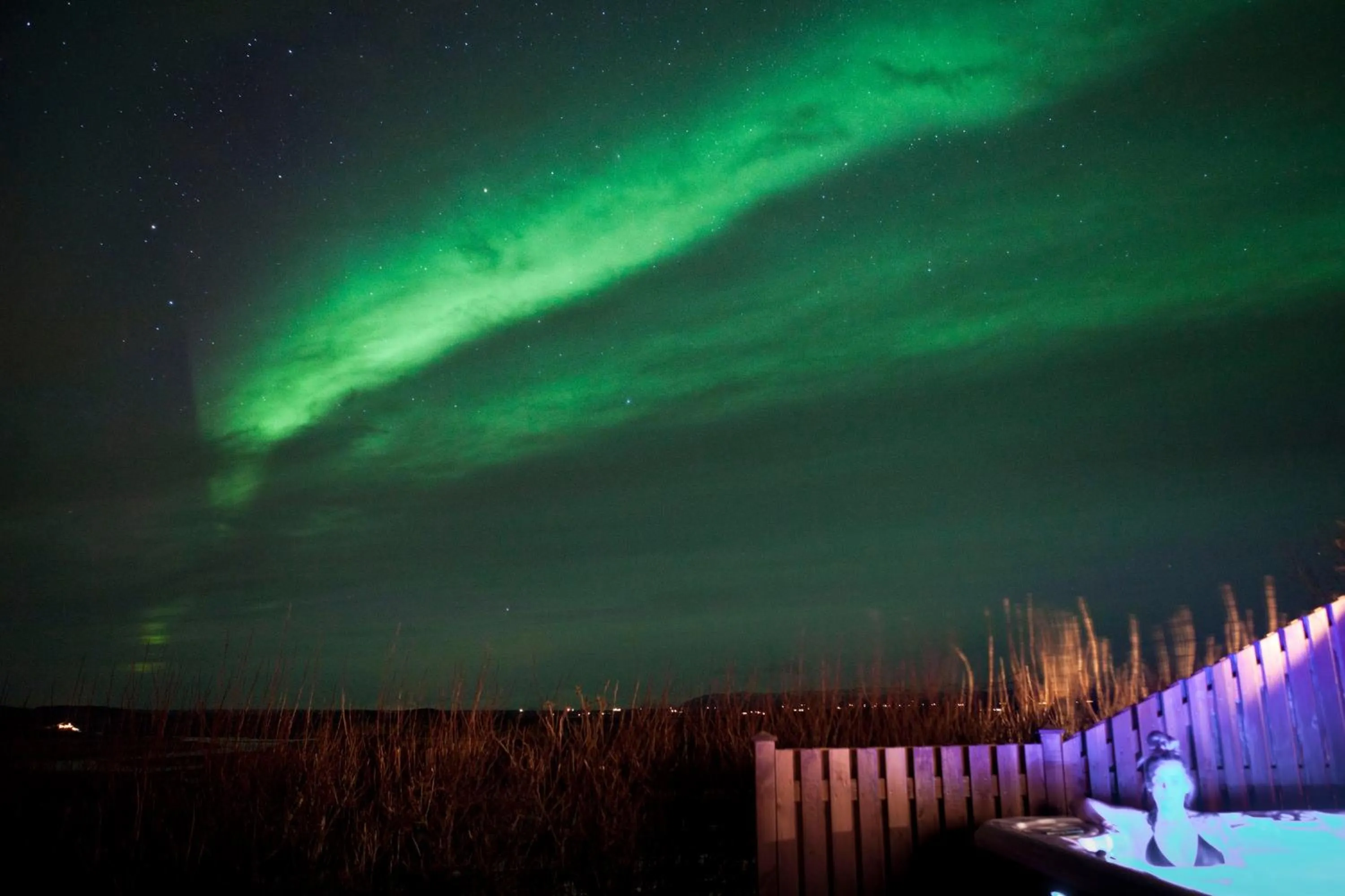 Area and facilities in Fossatún Sunset Cottage