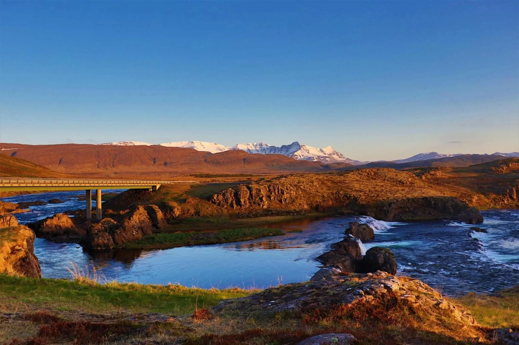 Summer in Fossatún Sunset Cottage