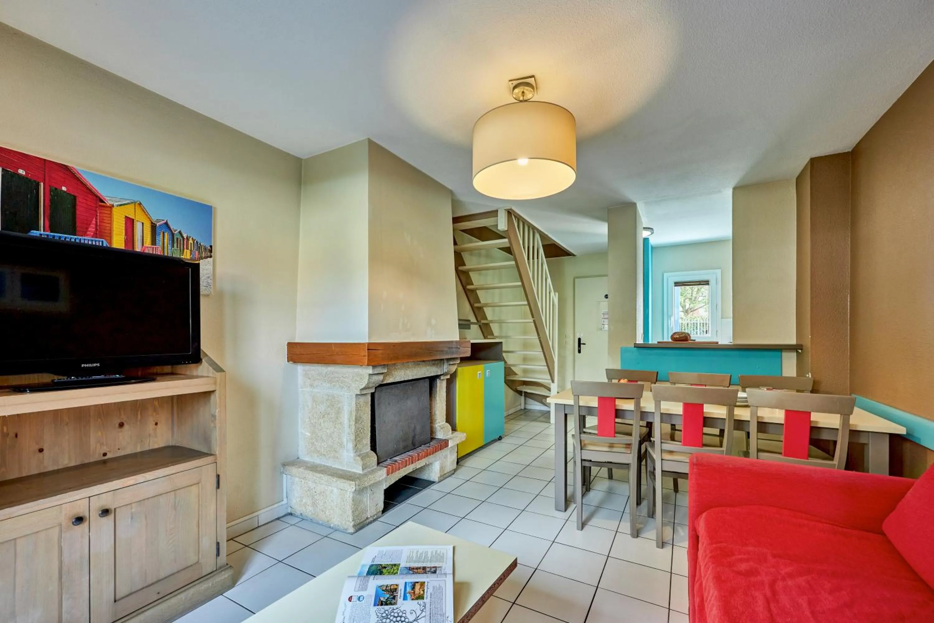 Communal lounge/ TV room in Residence Pierre & Vacances Port Guillaume