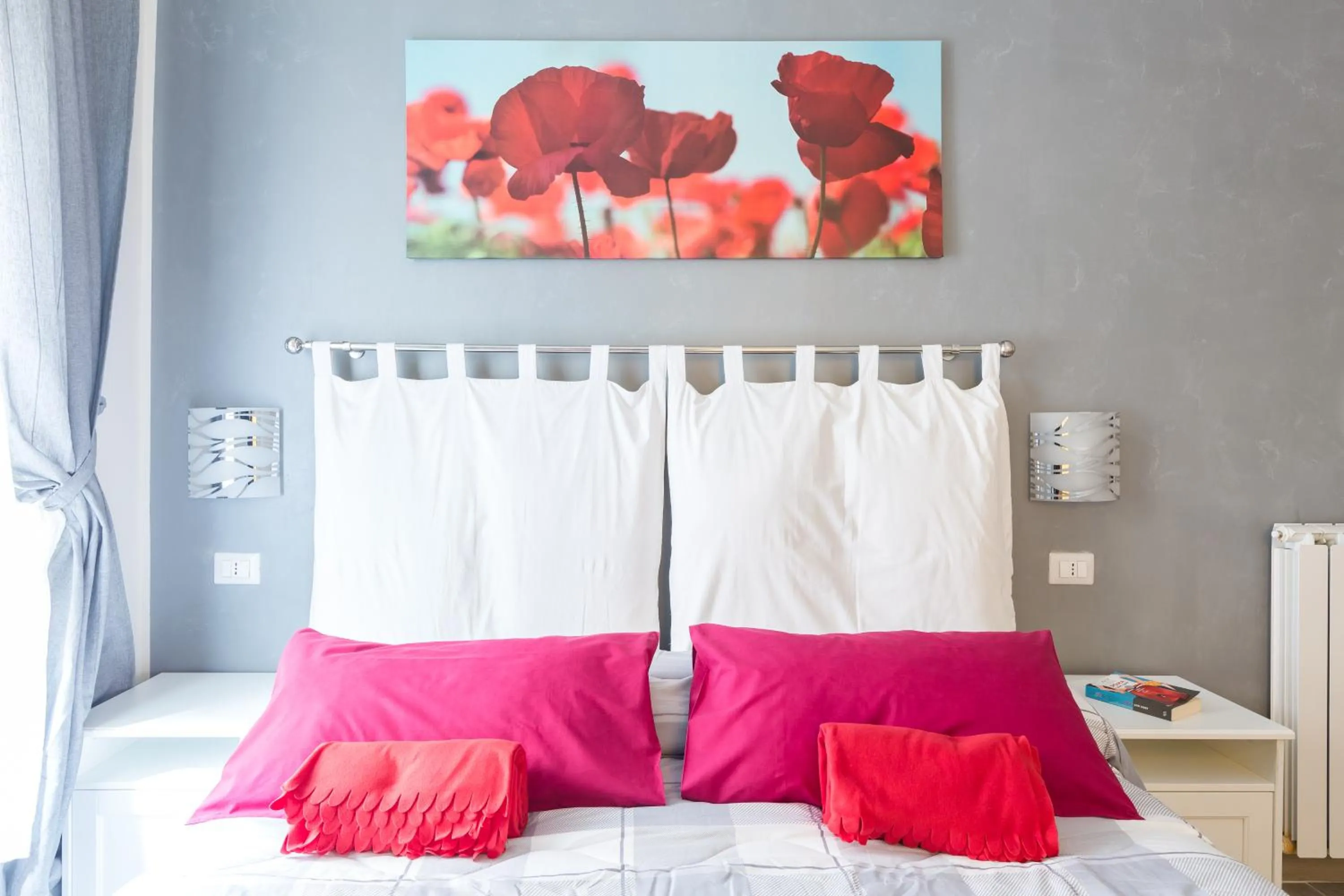 Decorative detail, Bed in B&B Calamatta