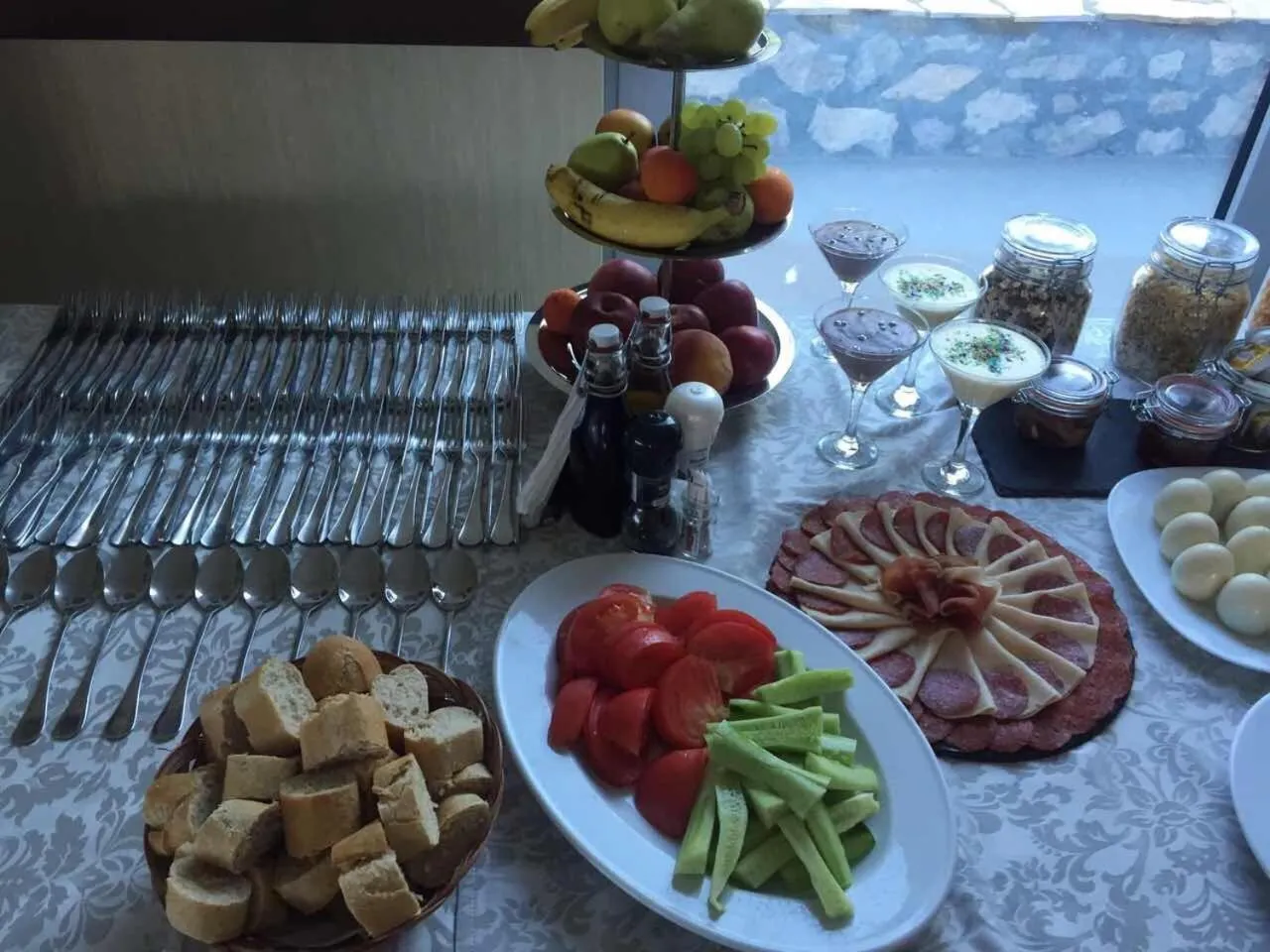 Buffet breakfast in Love Live Hotel